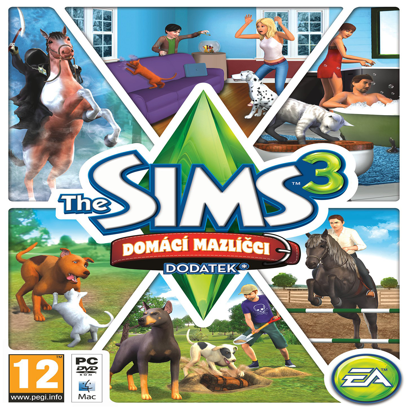 The Sims 3: Pets - predn CD obal 2