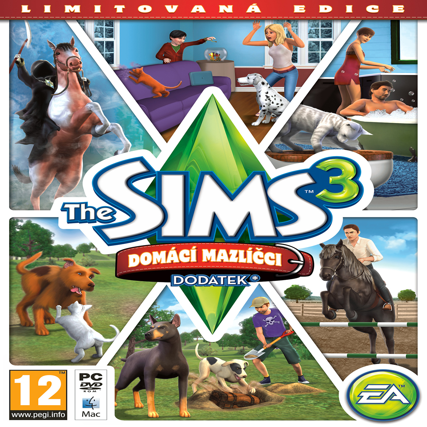 The Sims 3: Pets - predn CD obal 3
