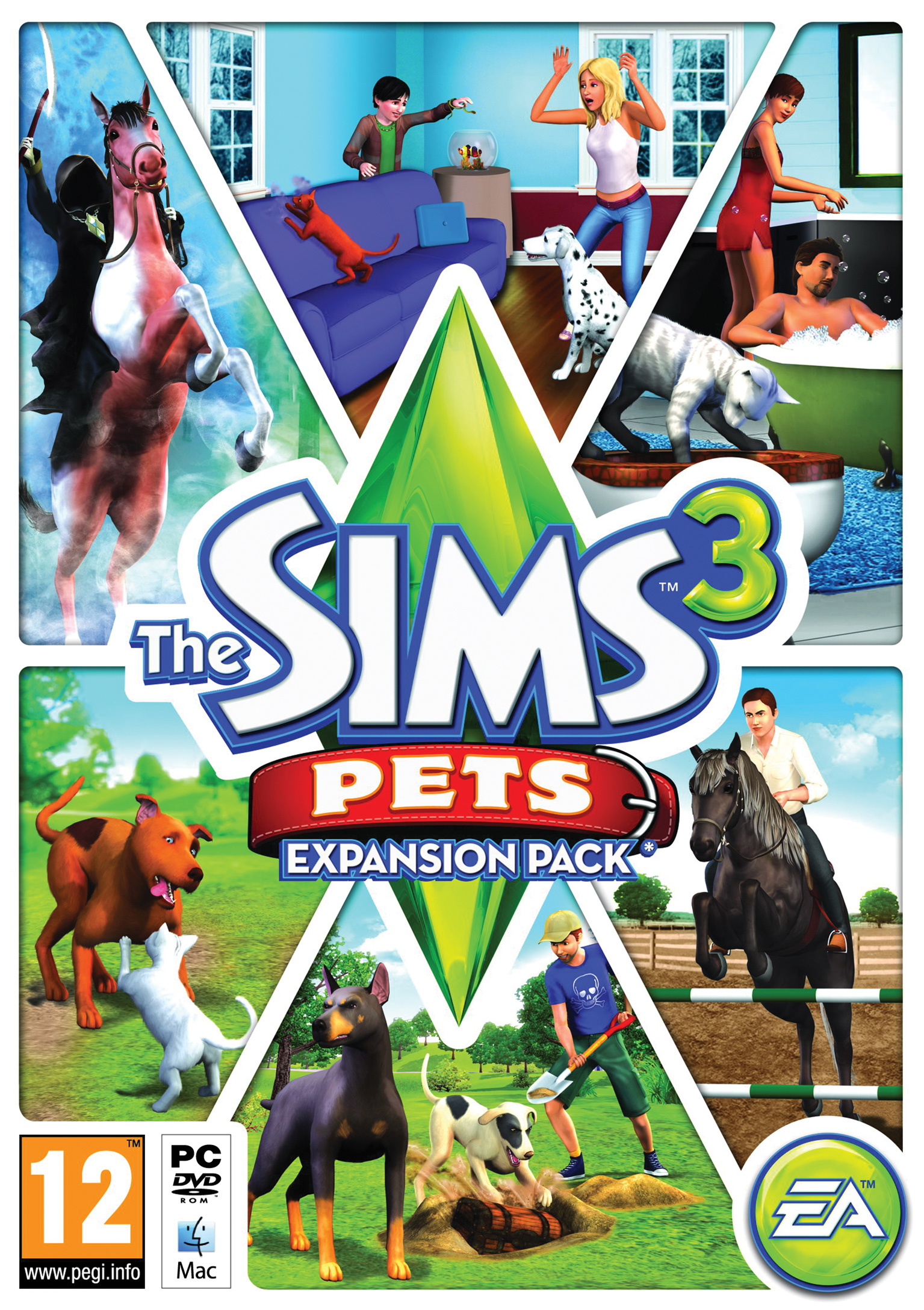 The Sims 3: Pets - predn DVD obal