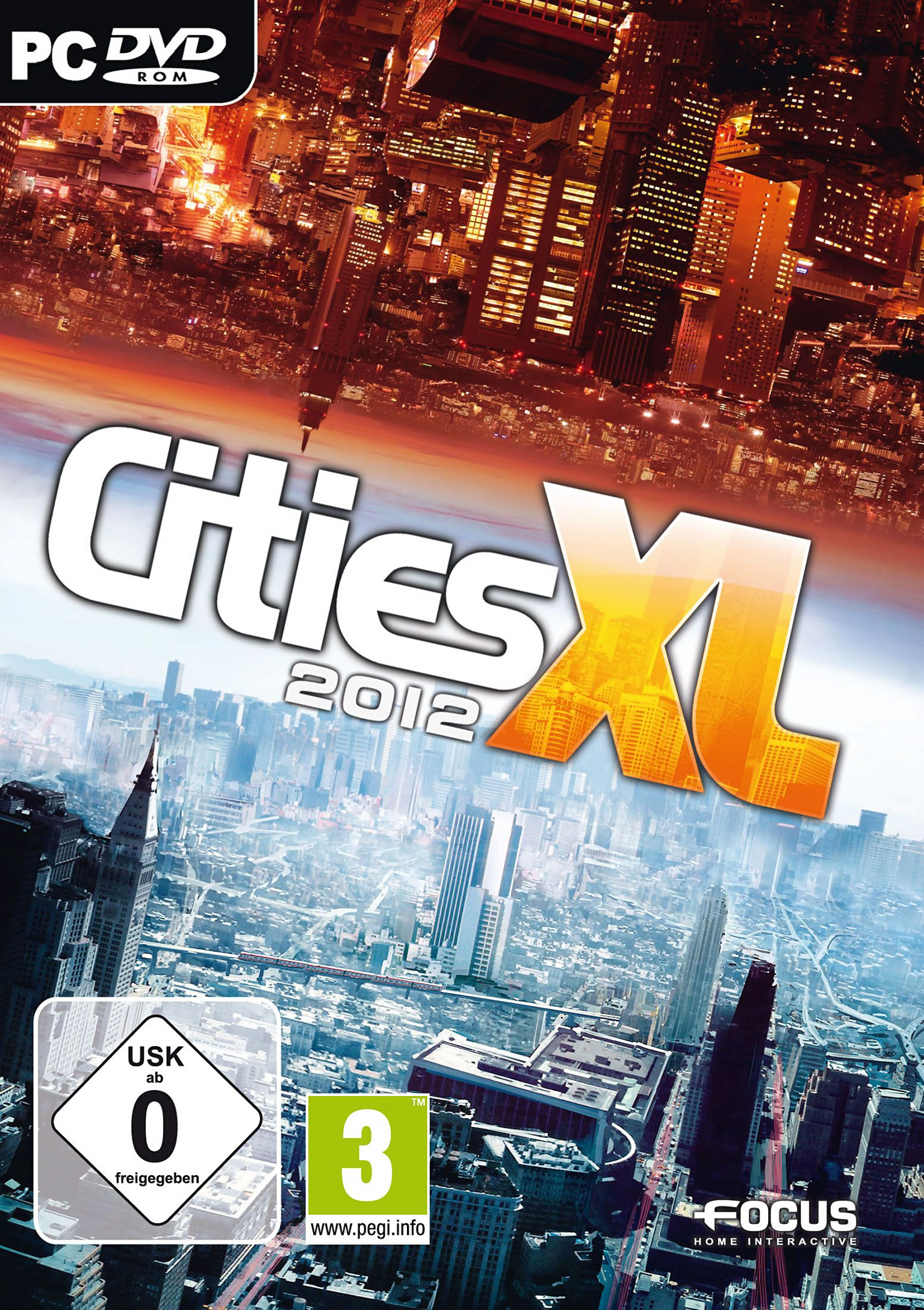 Cities XL 2012 - predn DVD obal