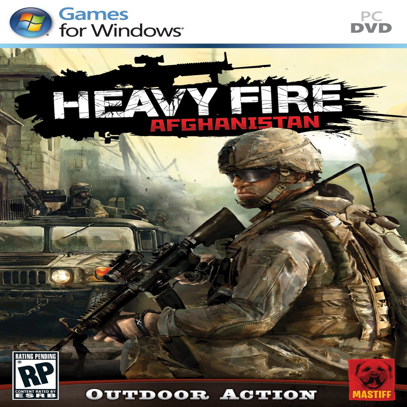 Heavy Fire: Afghanistan - predn CD obal