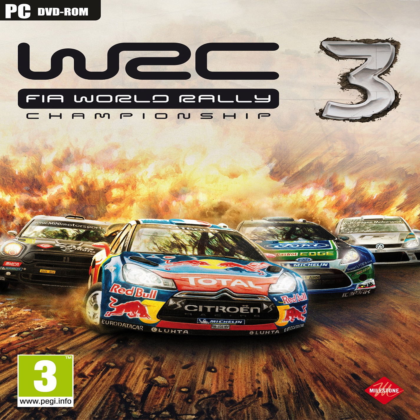 WRC 3 - predn CD obal