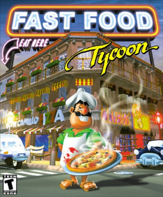 Fast Food Tycoon - predn CD obal