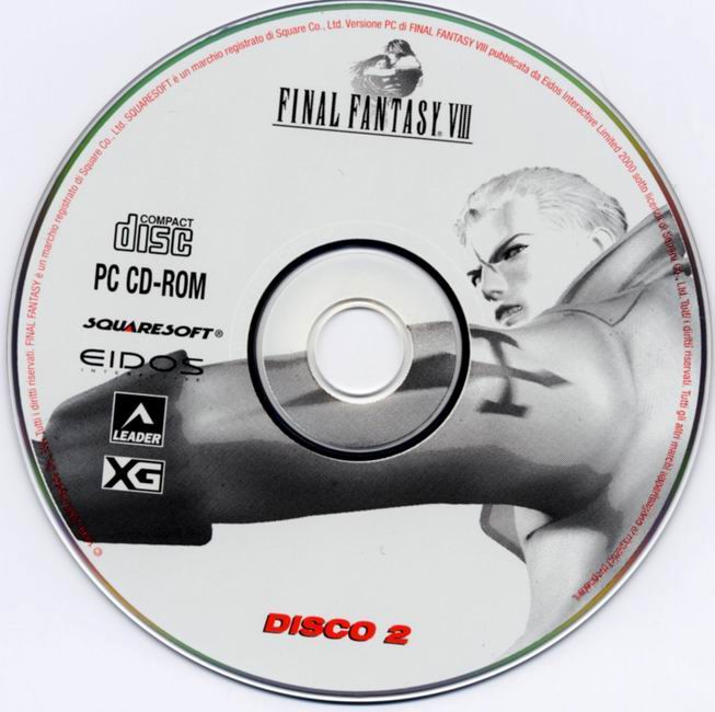 Final Fantasy VIII - CD obal 2