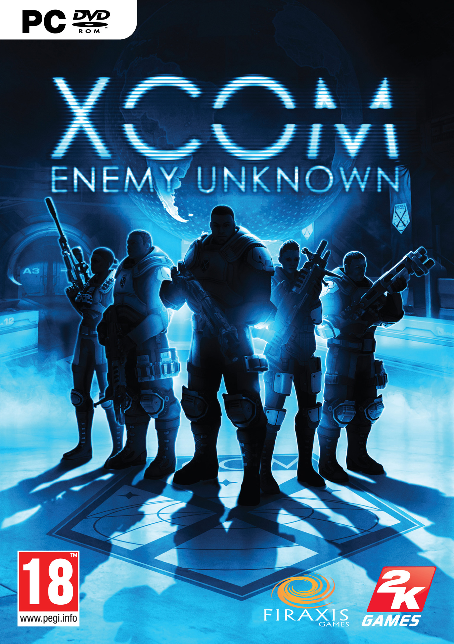 XCOM: Enemy Unknown - predn DVD obal