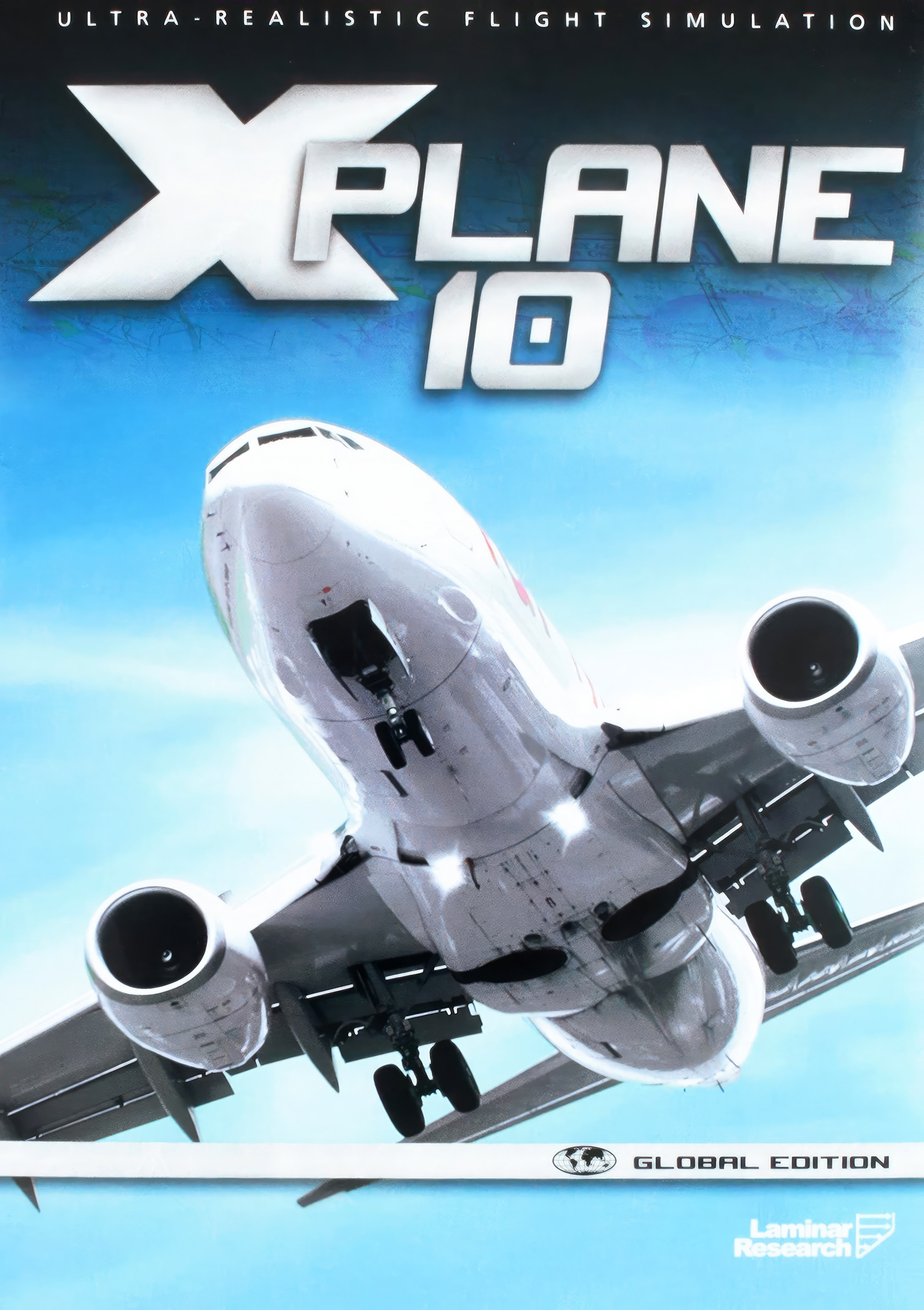X-Plane 10 - predn DVD obal