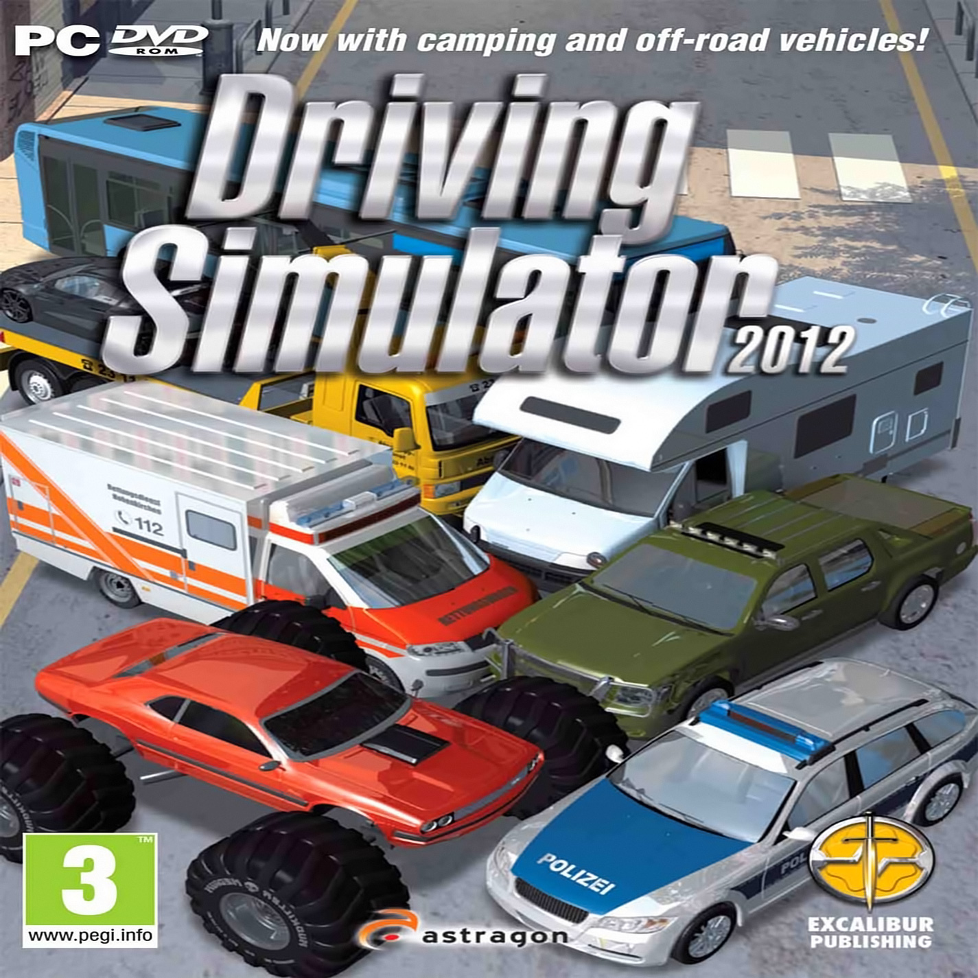 Driving Simulator 2012 - predn CD obal