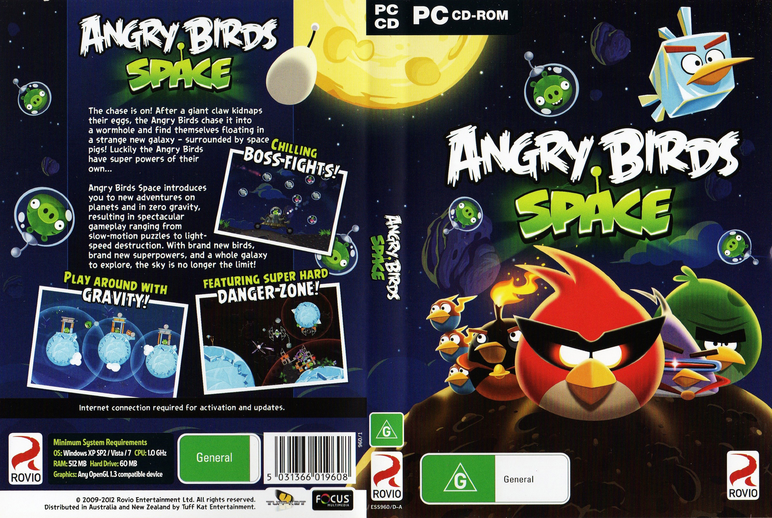 Angry Birds Space - DVD obal