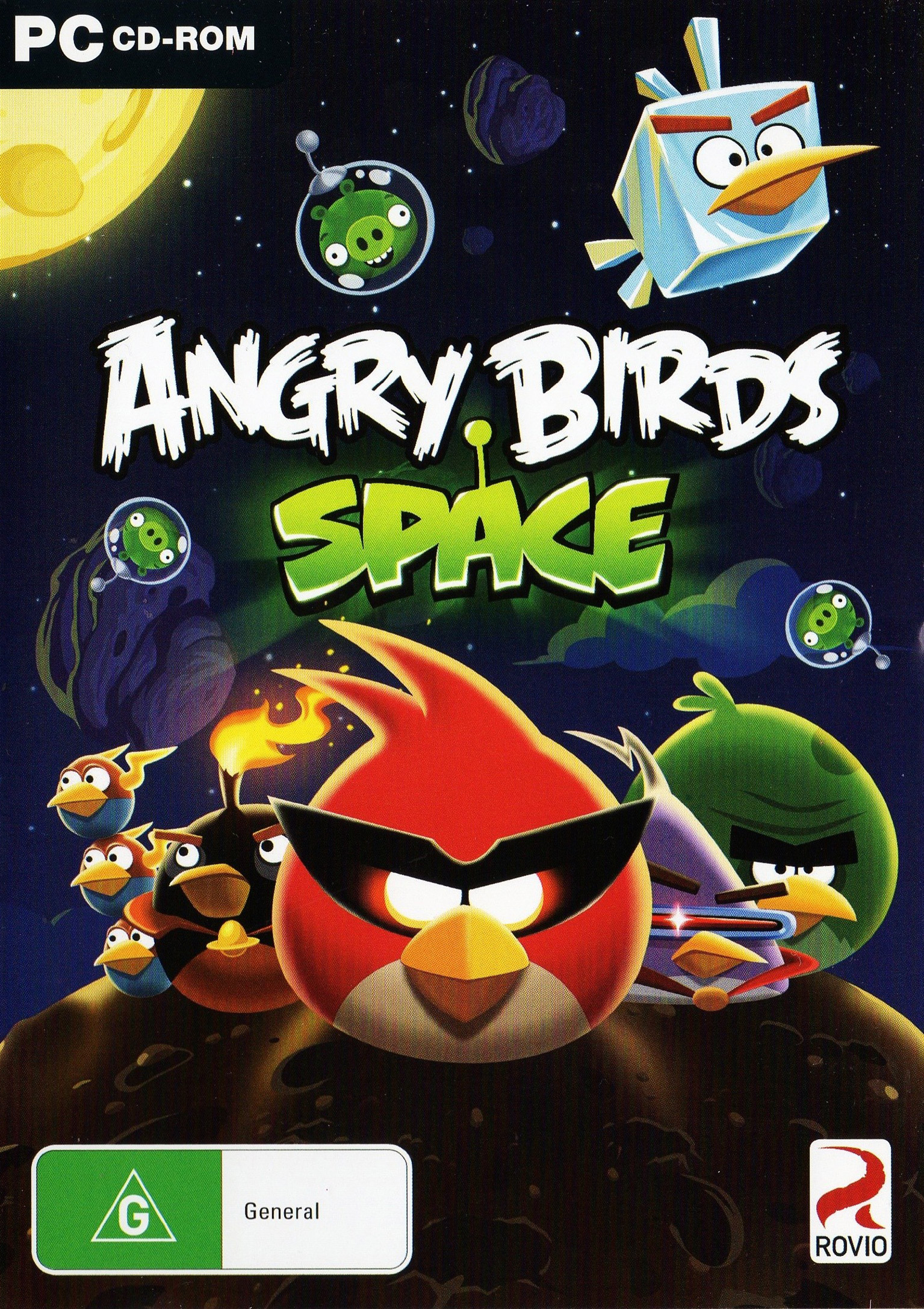 Angry Birds Space - predn DVD obal