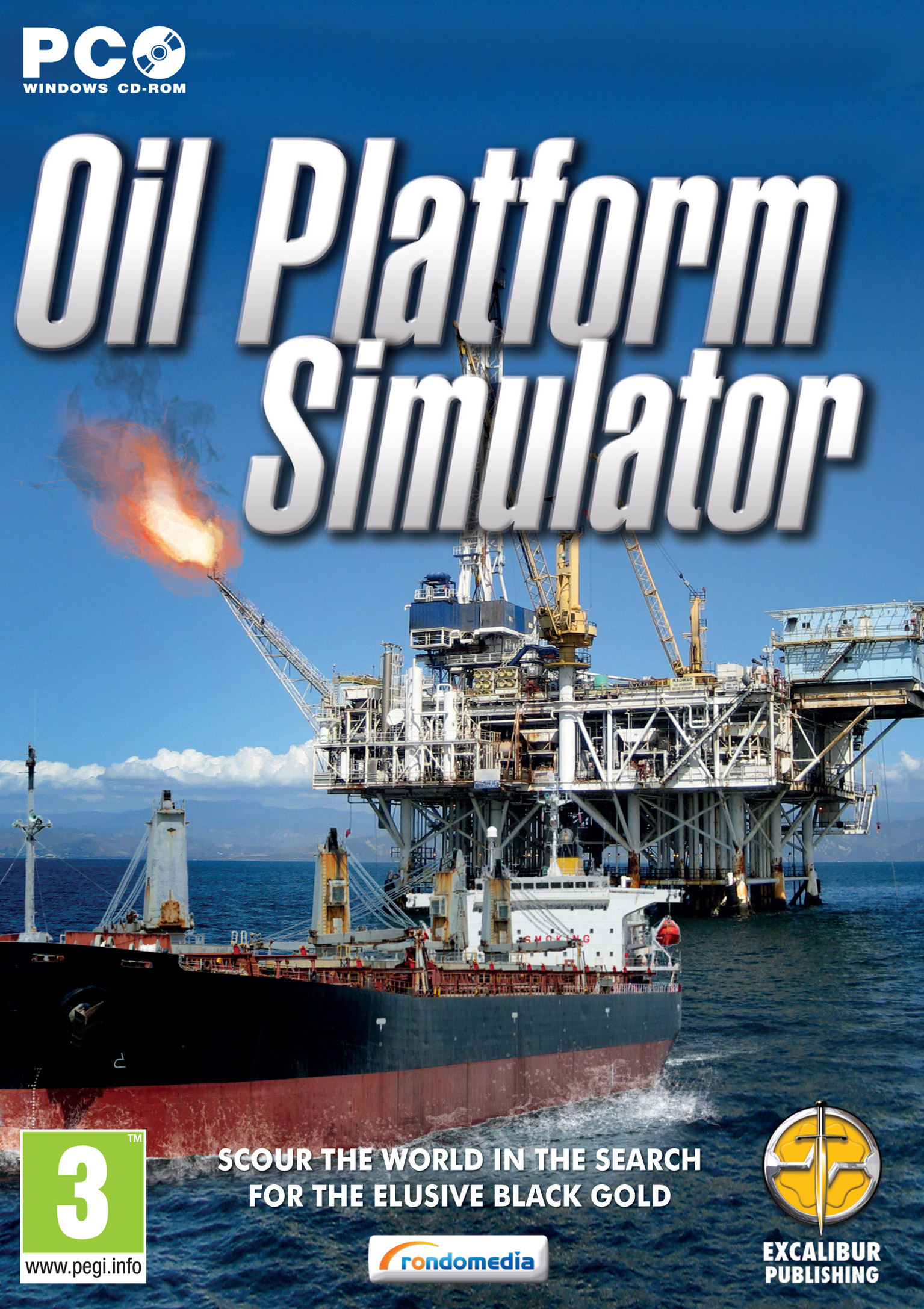 Oil Platform Simulator - predn DVD obal
