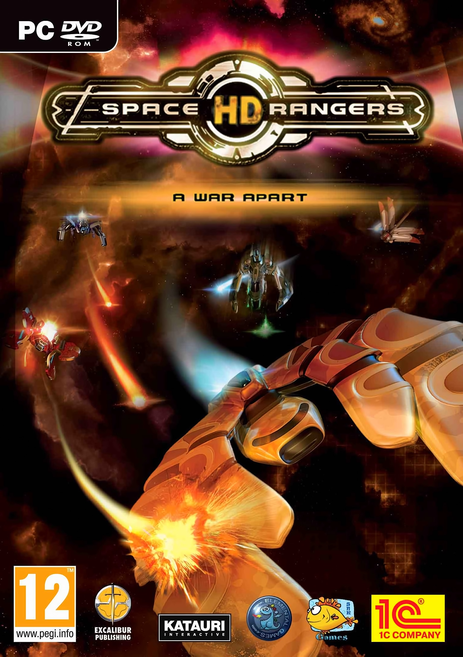 Space Rangers HD: A War Apart - predn DVD obal