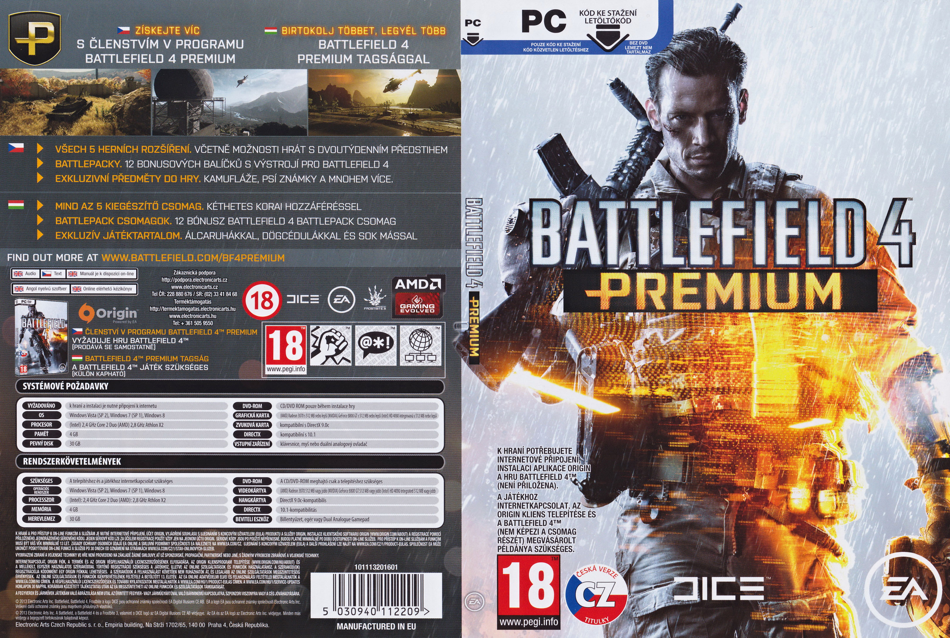 Battlefield 4 - DVD obal 3