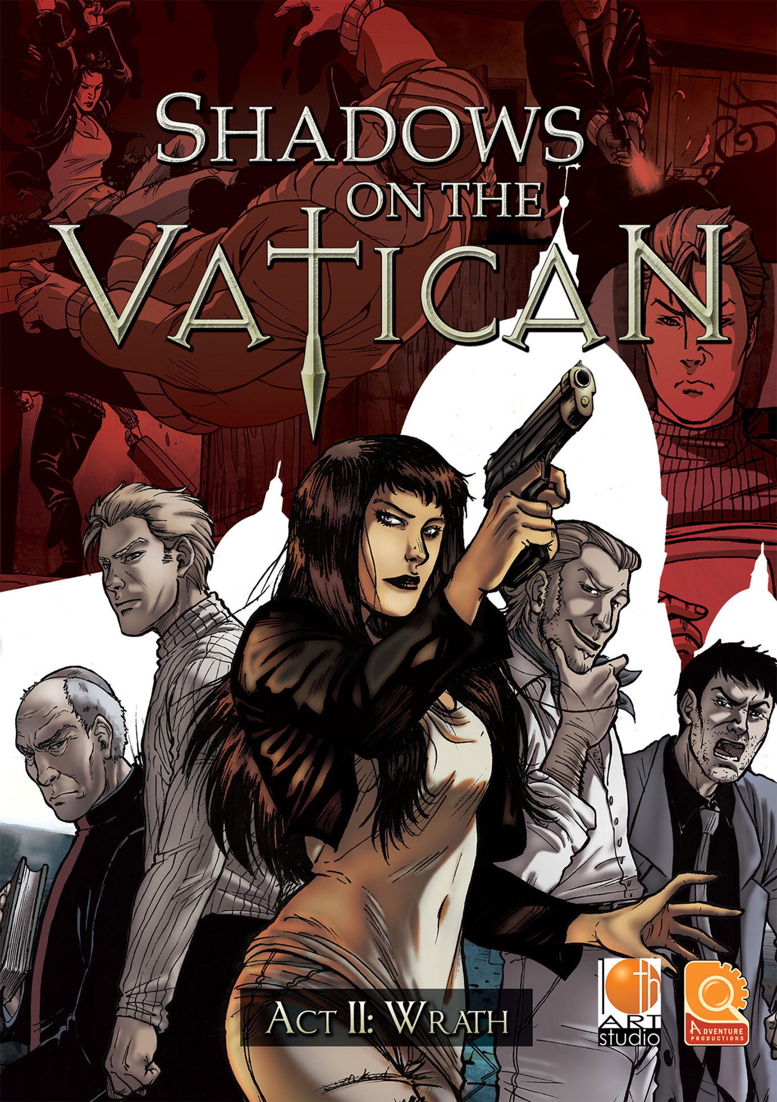 Shadows on the Vatican - Act II: Wrath - predn DVD obal