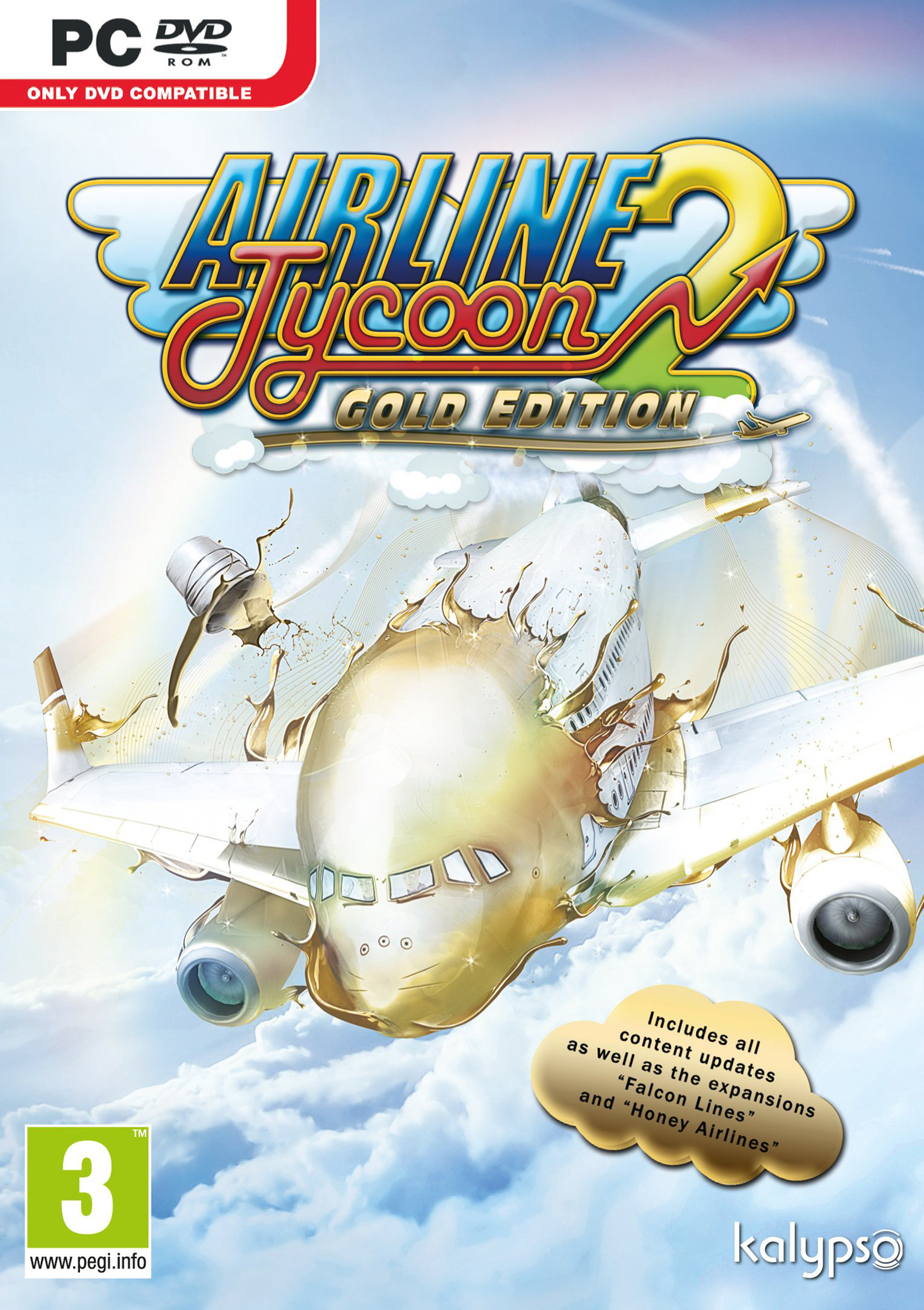 Airline Tycoon 2: Gold Edition - predn DVD obal