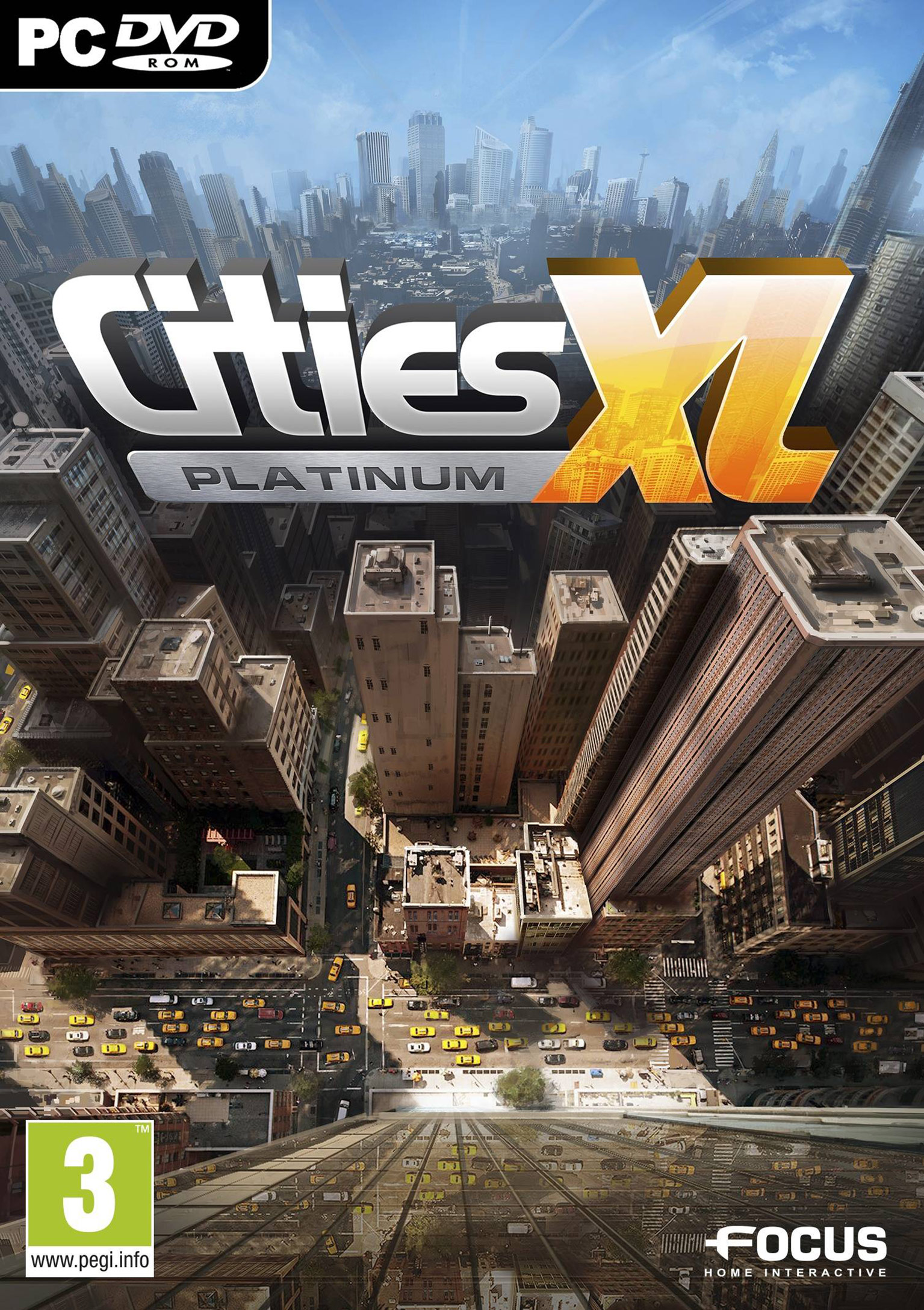 Cities XL Platinum - predn DVD obal