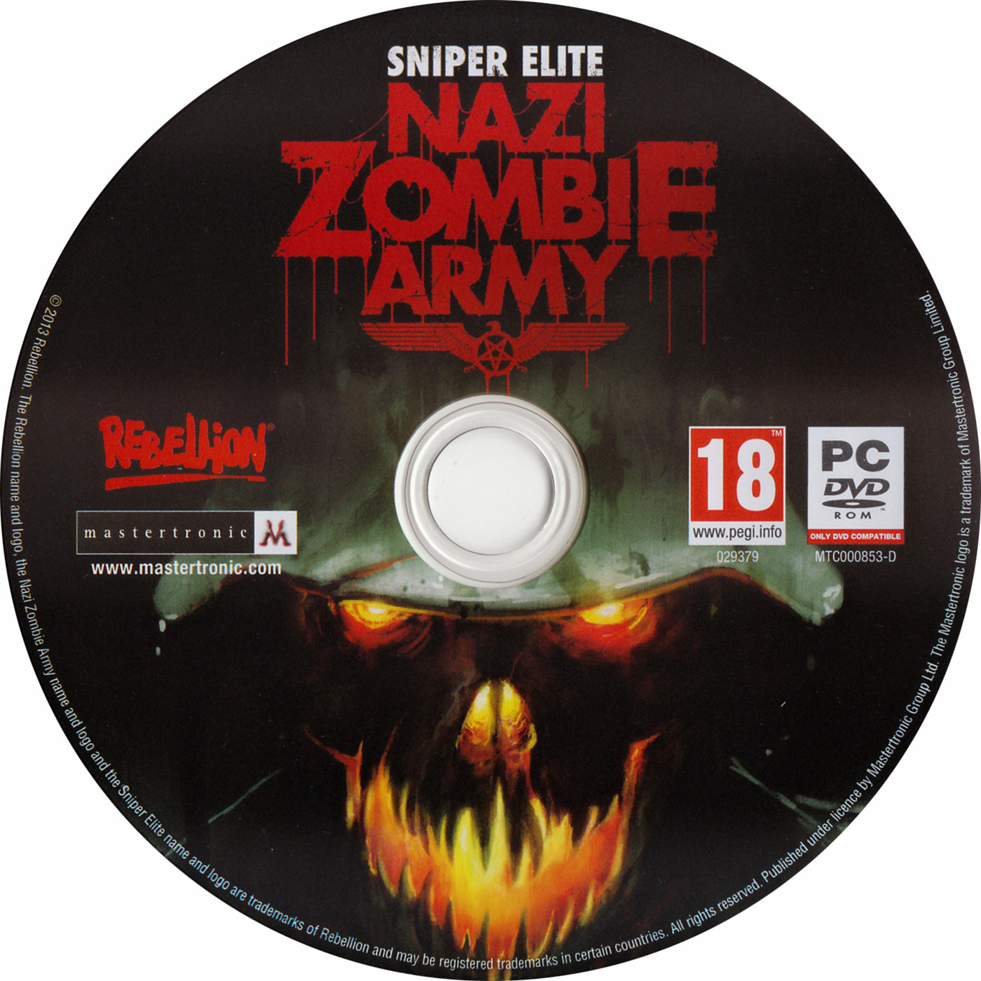 Sniper Elite: Nazi Zombie Army - CD obal