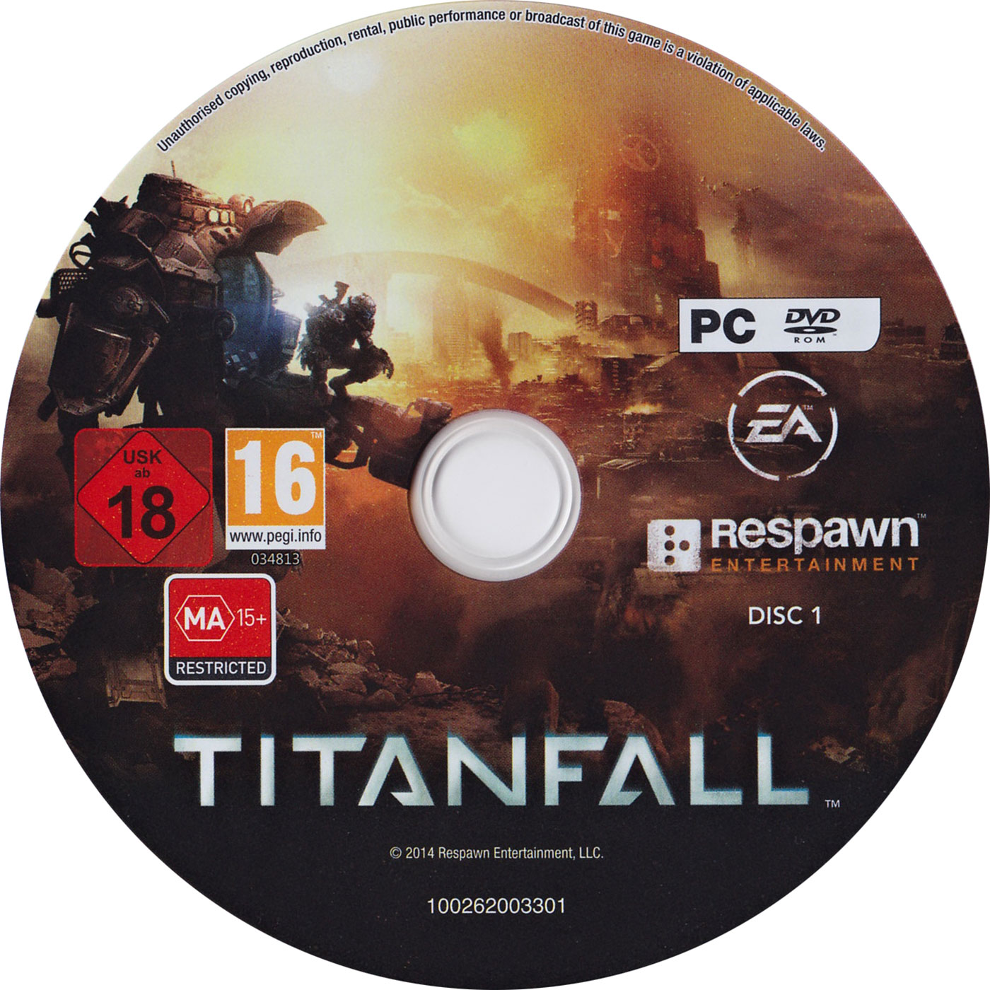 Titanfall - CD obal