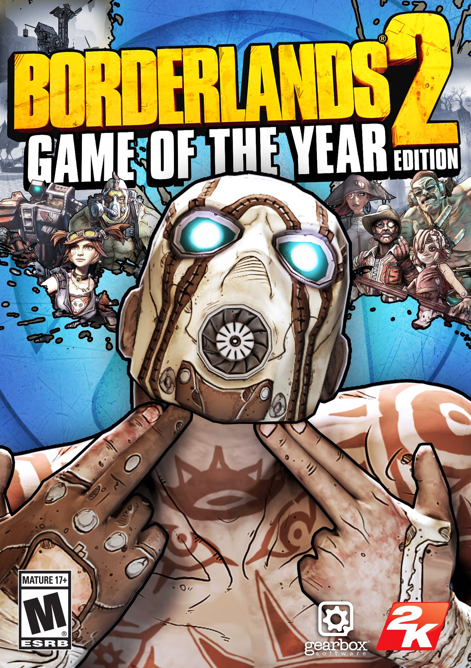 Borderlands 2: Game of the Year Edition - predn DVD obal