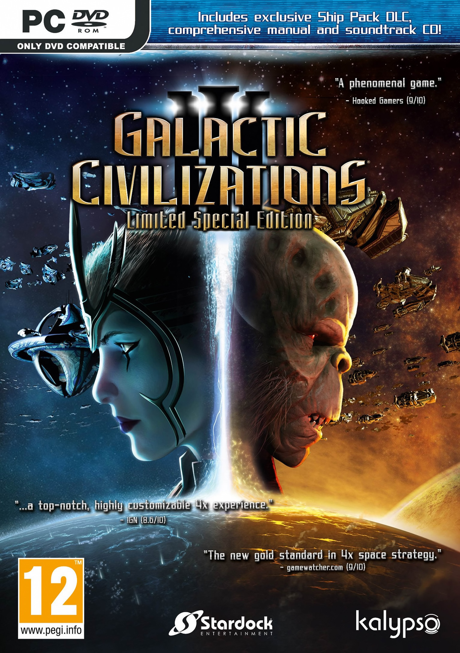Galactic Civilizations III - predn DVD obal