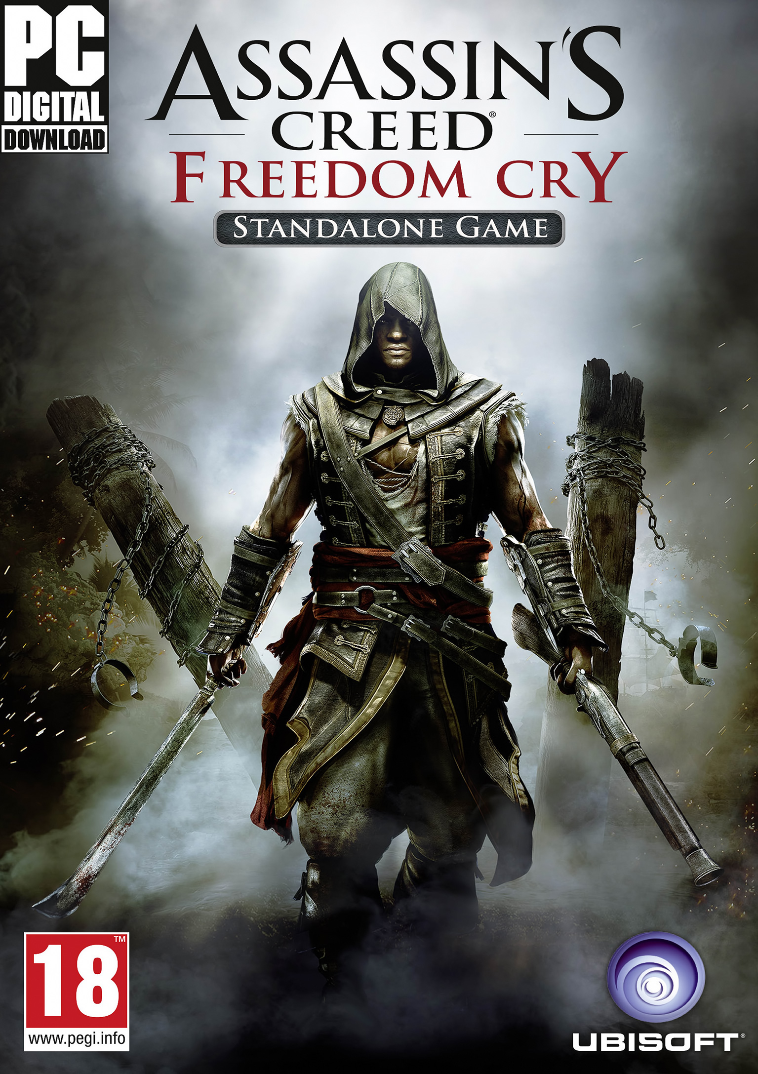 Assassin's Creed IV: Black Flag - Freedom Cry - predn DVD obal