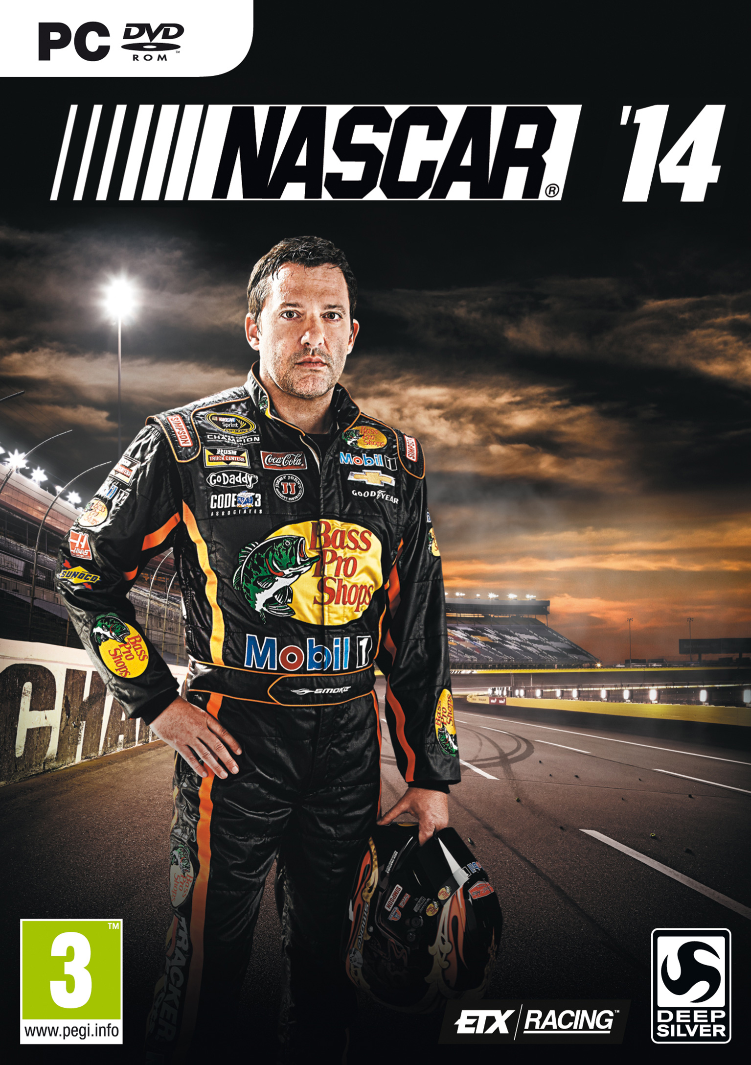 NASCAR '14 - predn DVD obal