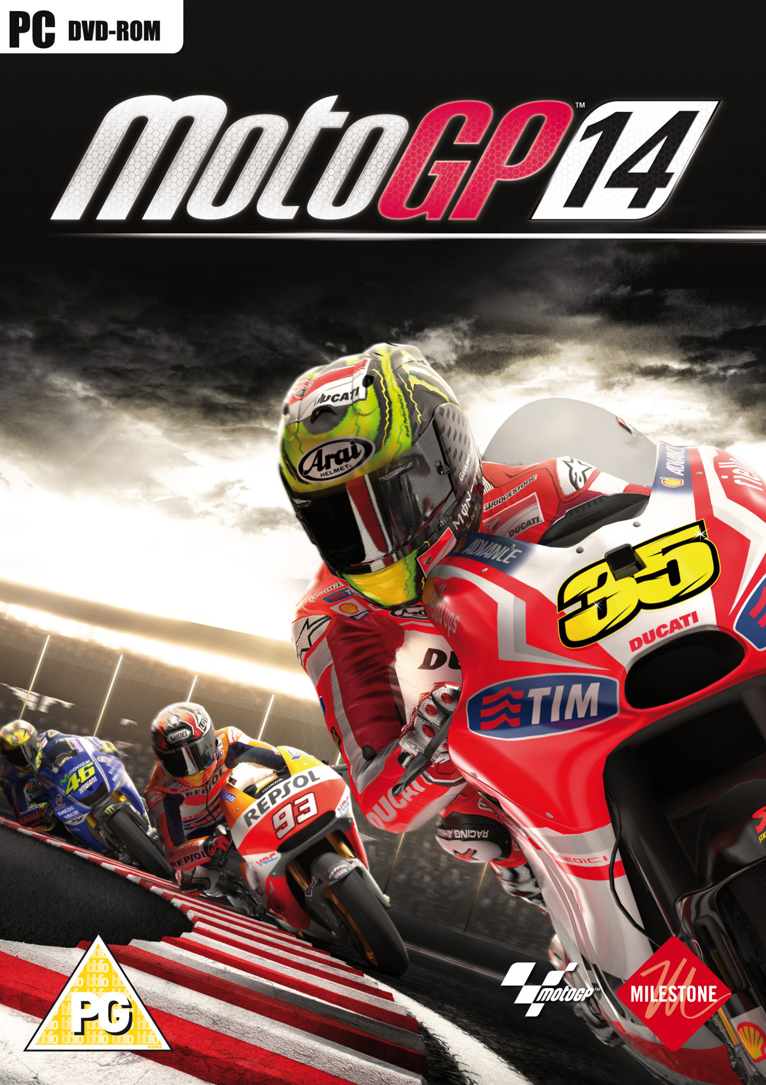 MotoGP 14 - predn DVD obal