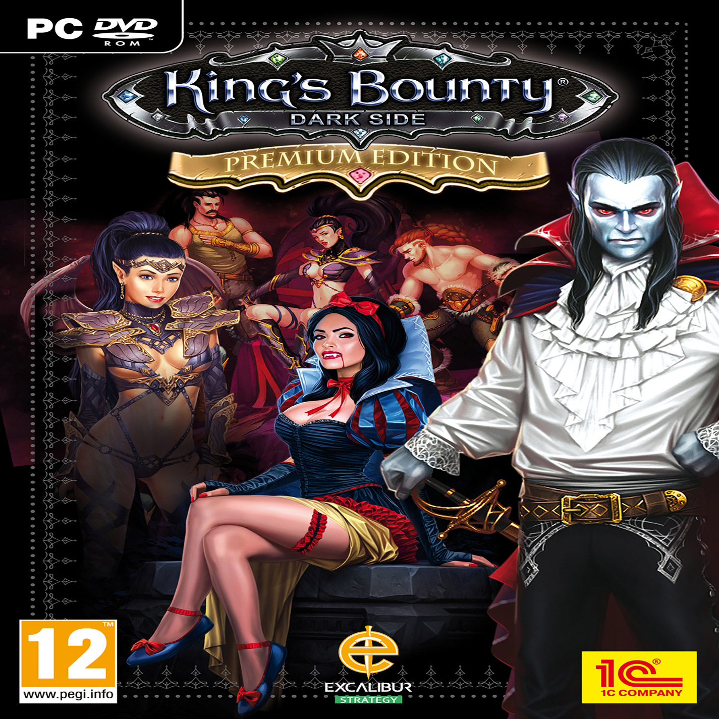 King's Bounty: Dark Side - predn CD obal