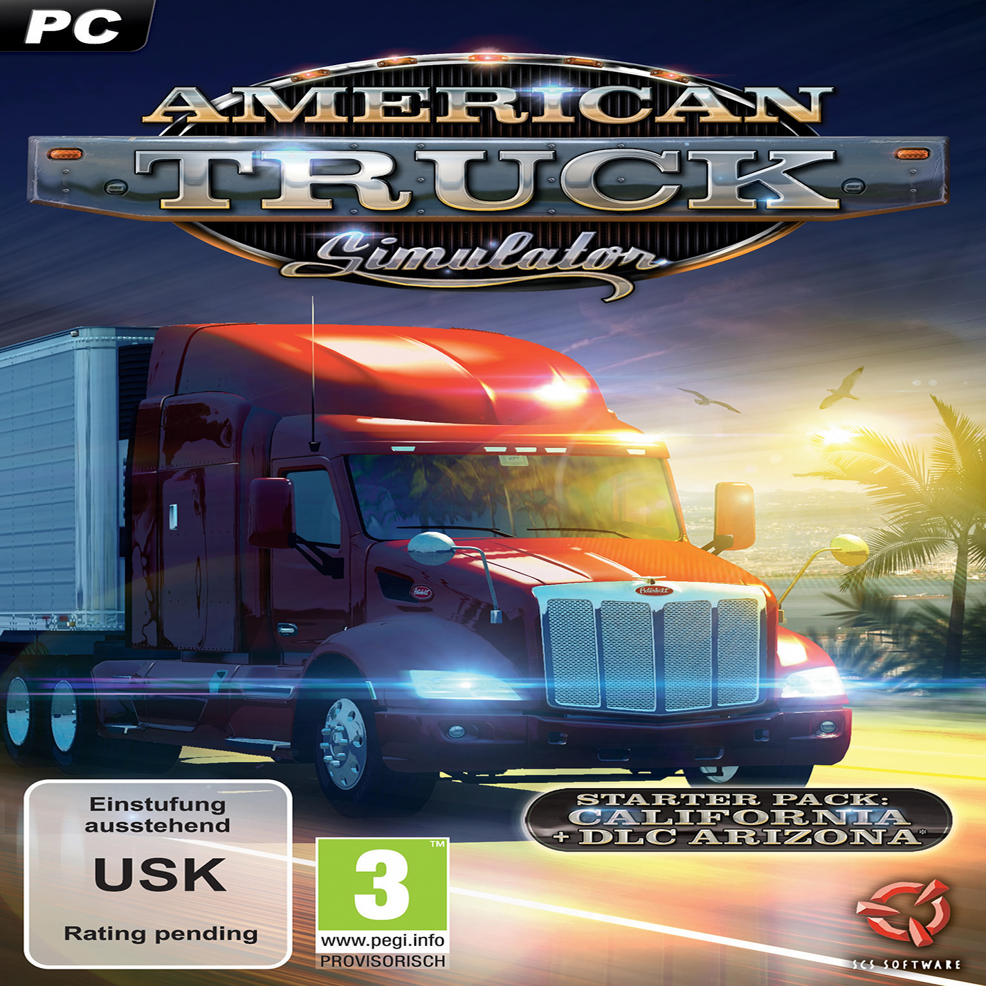 American Truck Simulator - predn CD obal