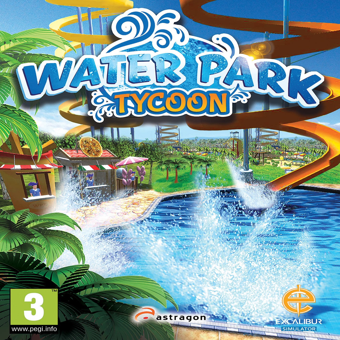 Water Park Tycoon - predn CD obal
