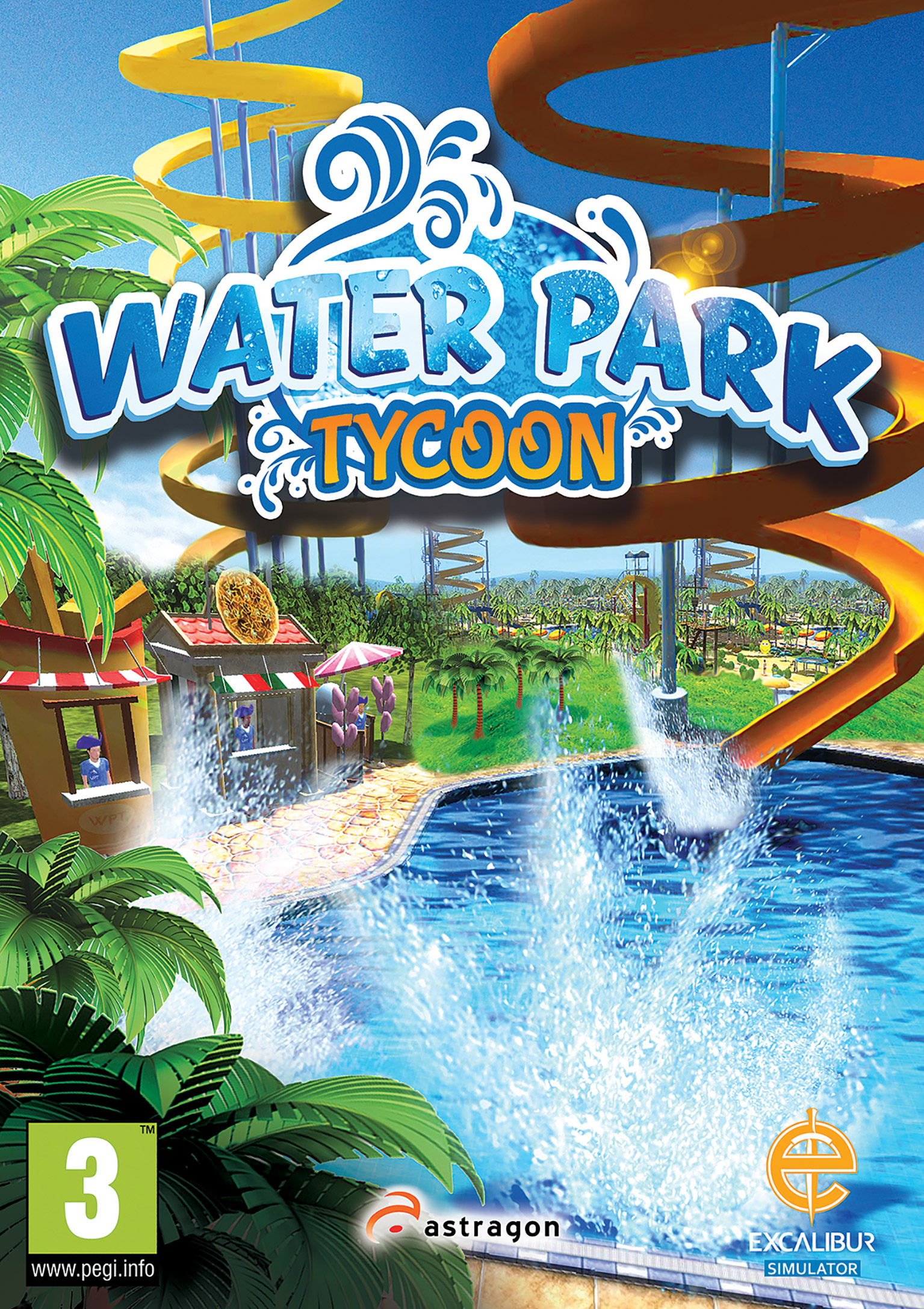 Water Park Tycoon - predn DVD obal