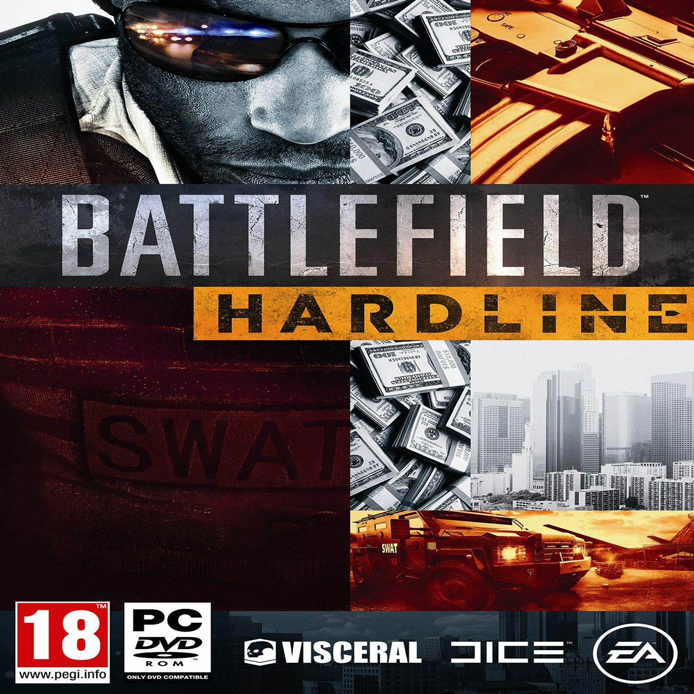 Battlefield: Hardline - predn CD obal