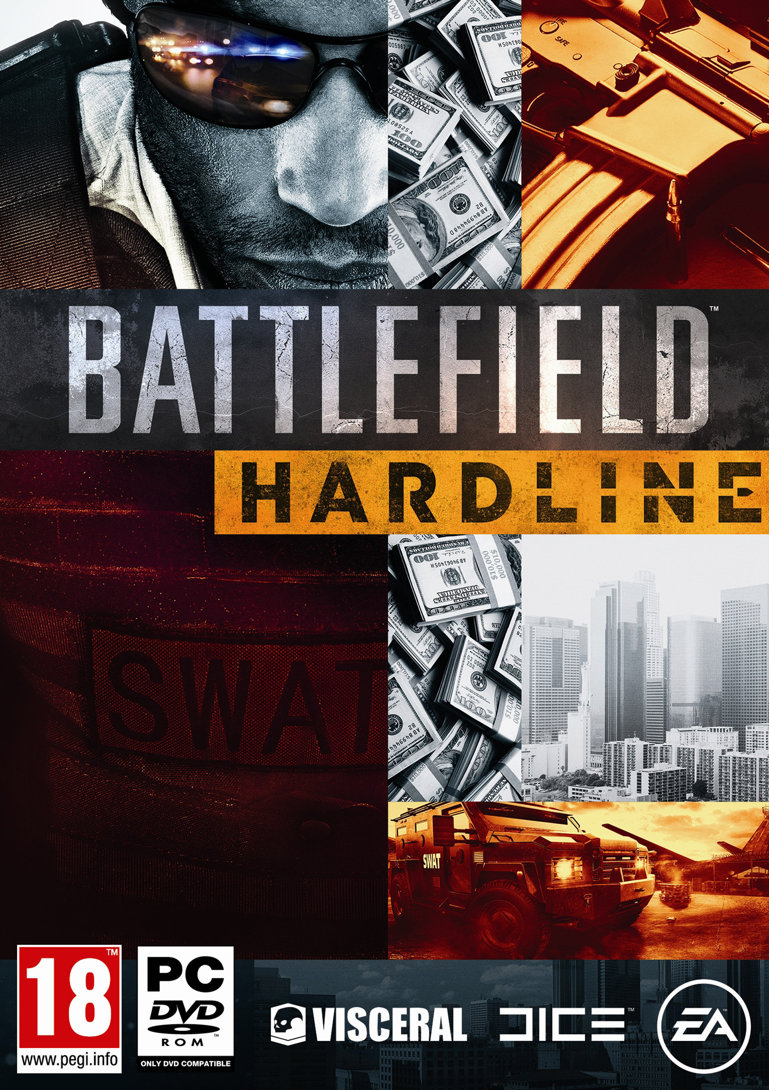 Battlefield: Hardline - predn DVD obal