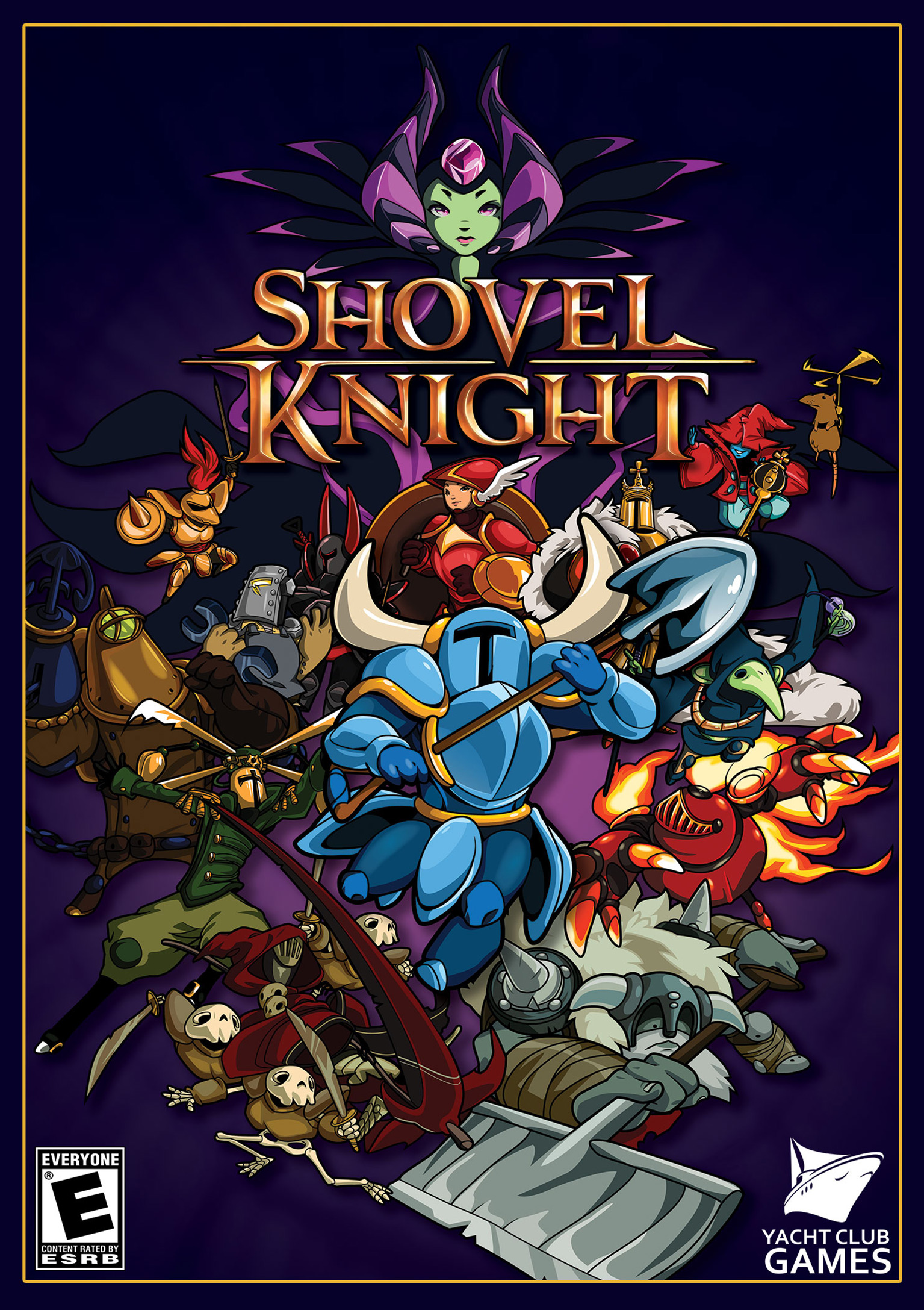 Shovel Knight - predn DVD obal
