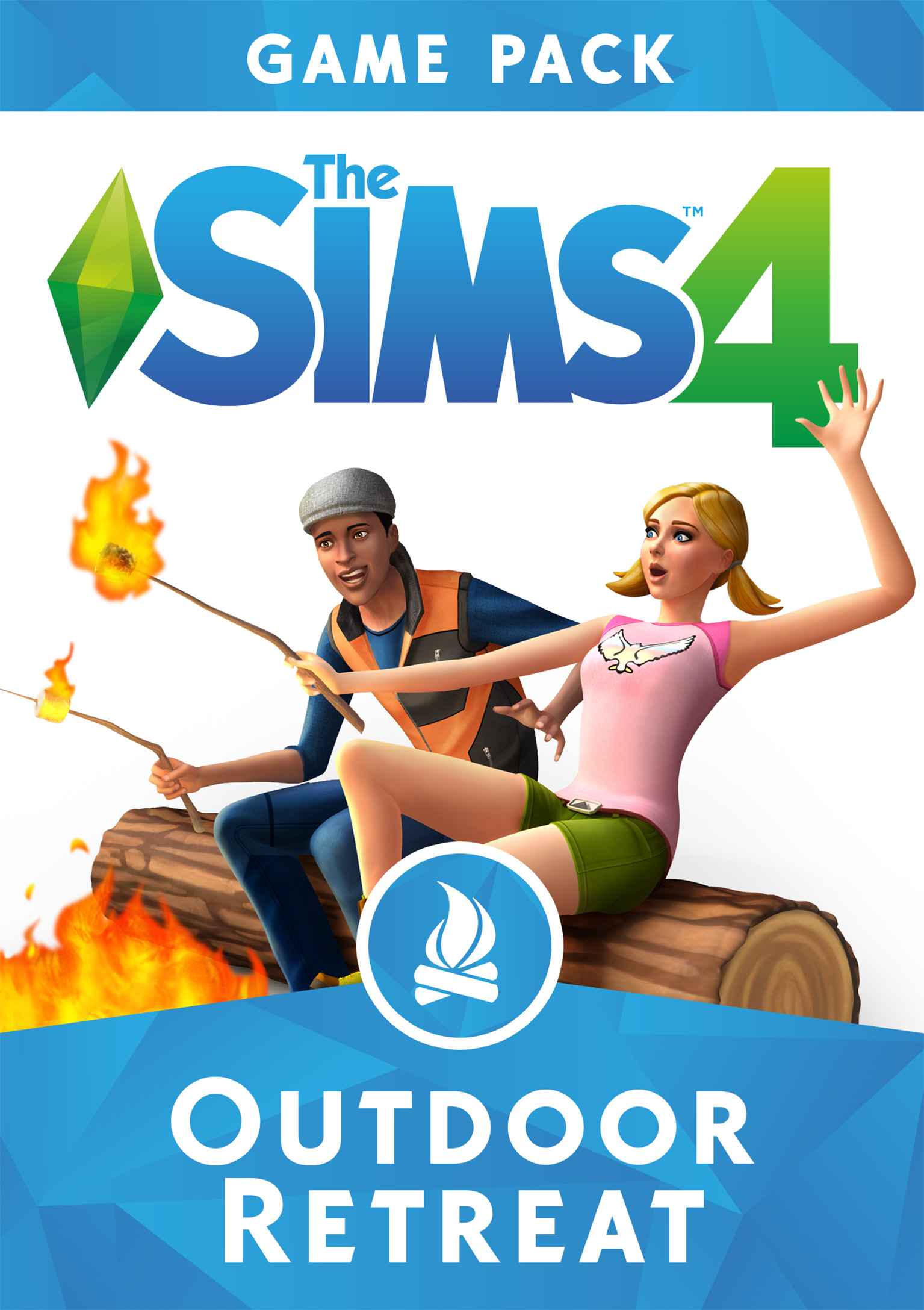 The Sims 4: Outdoor Retreat - predn DVD obal