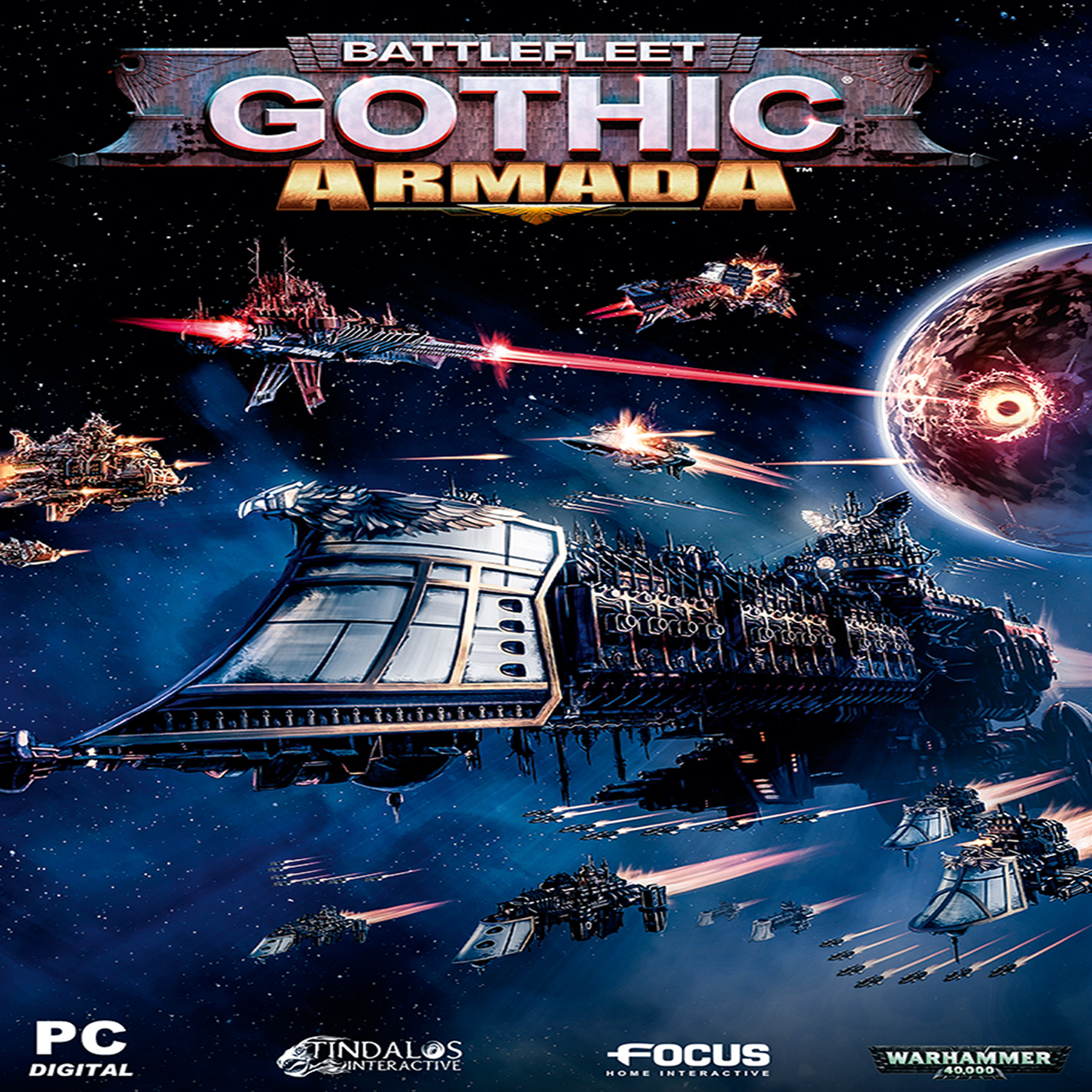Battlefleet Gothic: Armada - predn CD obal