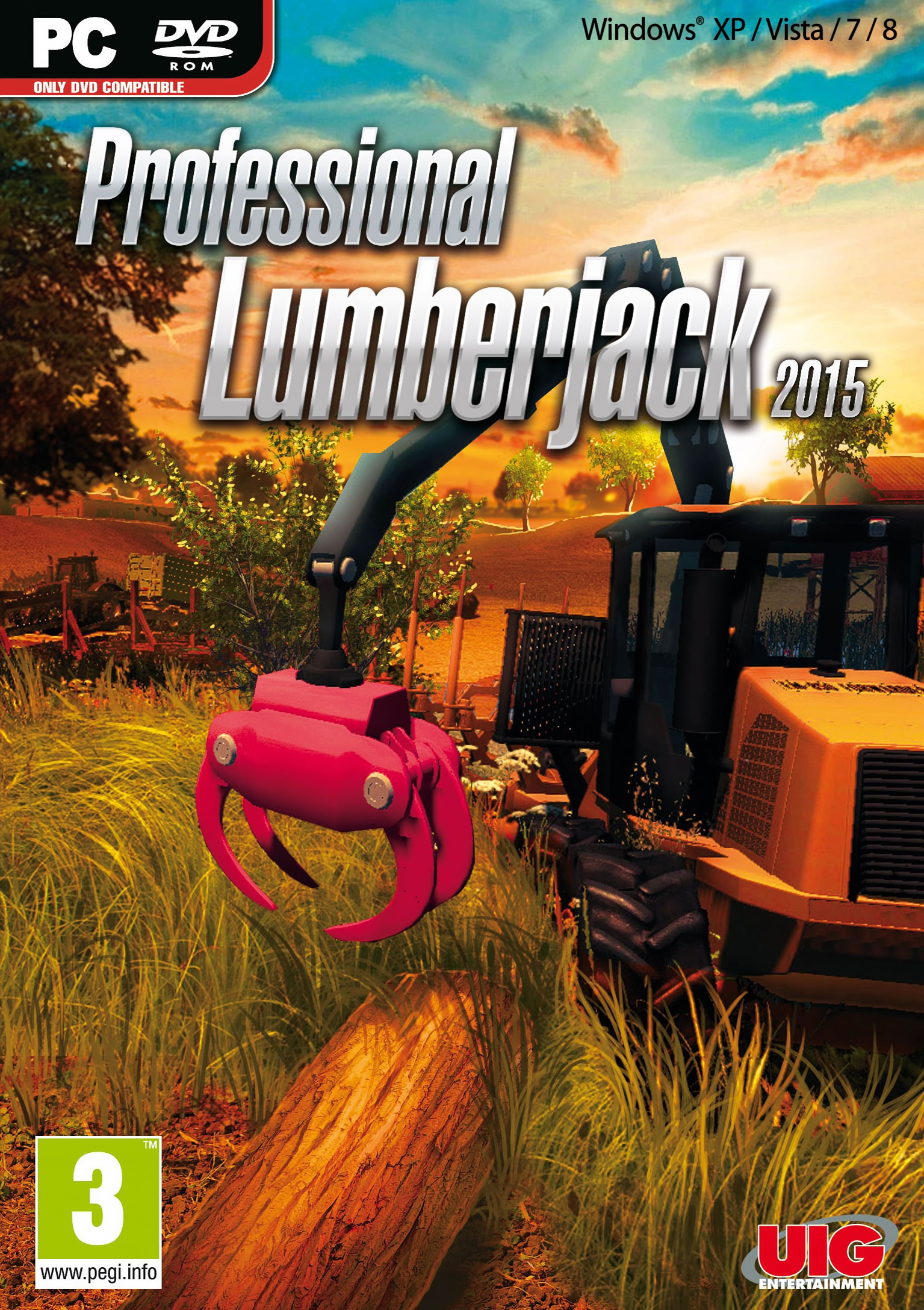 Professional Lumberjack 2015 - predn DVD obal