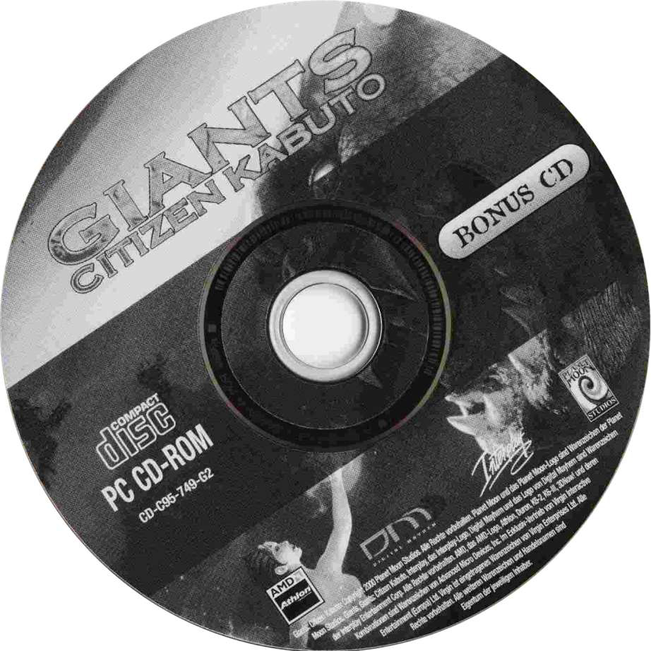 Giants: Citizen Kabuto - CD obal 3