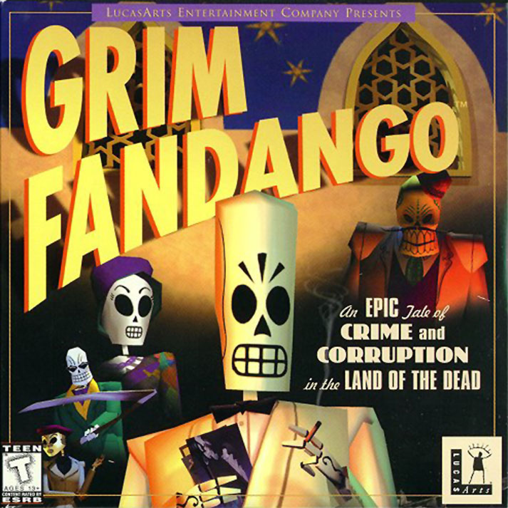 Grim Fandango - predn CD obal