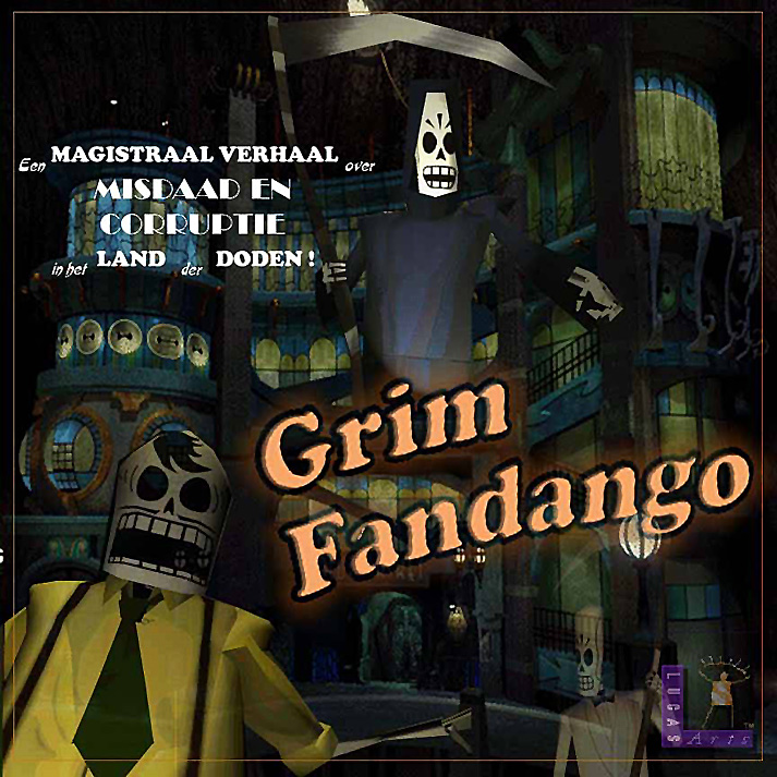 Grim Fandango - predn CD obal 2