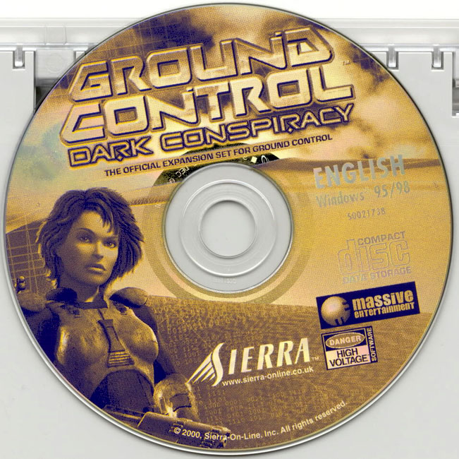 Ground Control: Dark Conspiracy - CD obal