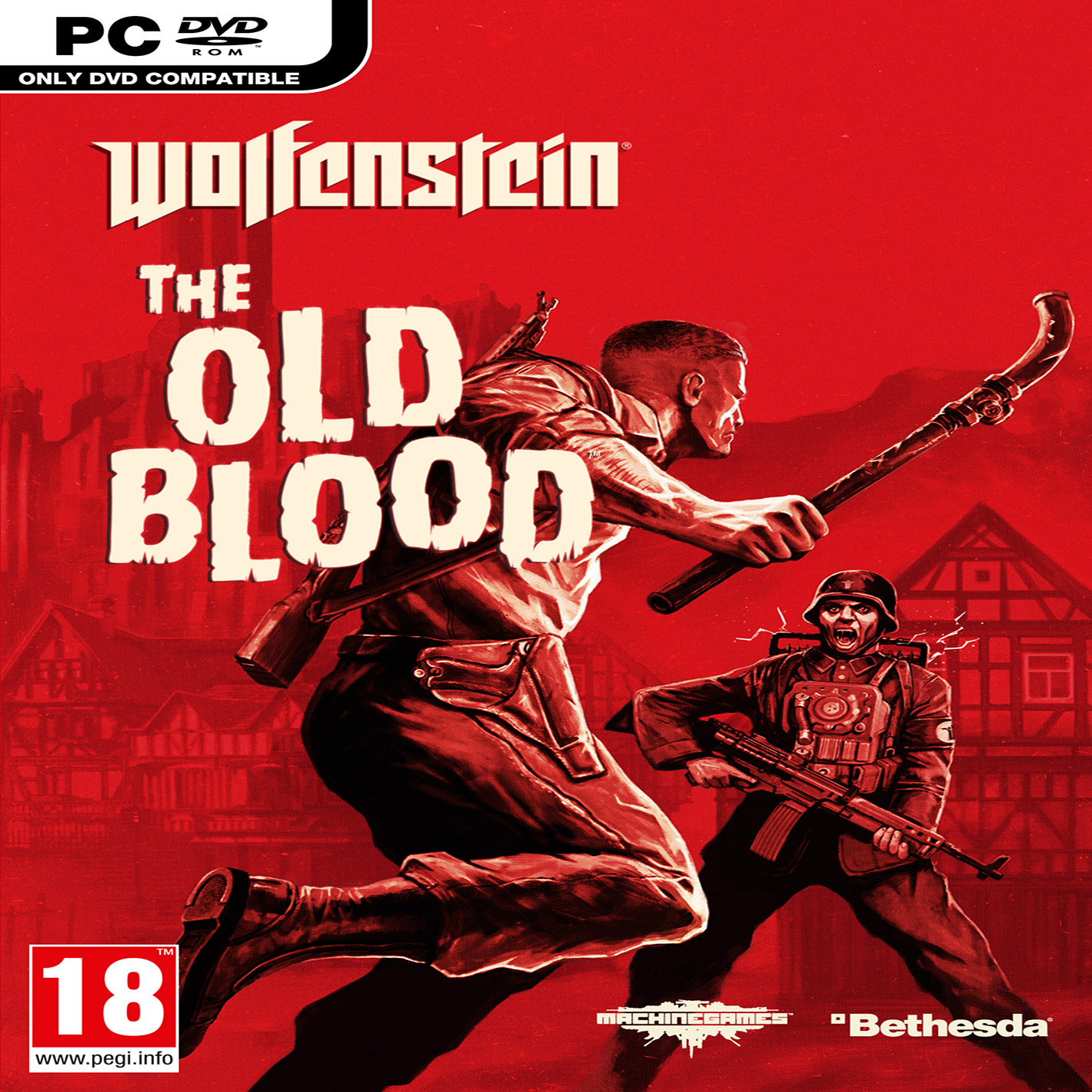 Wolfenstein: The Old Blood - predný CD obal