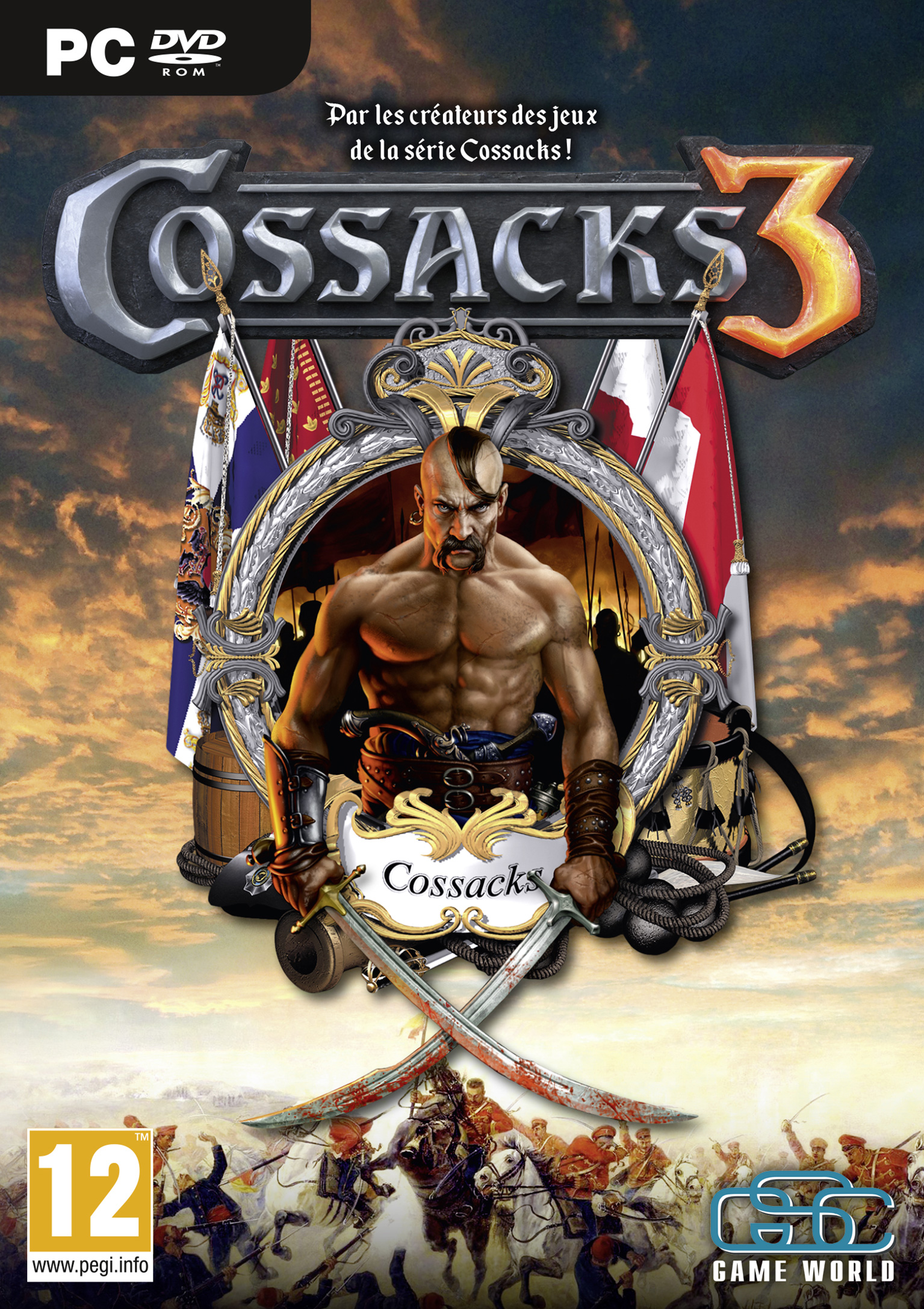 Cossacks 3 - predn DVD obal
