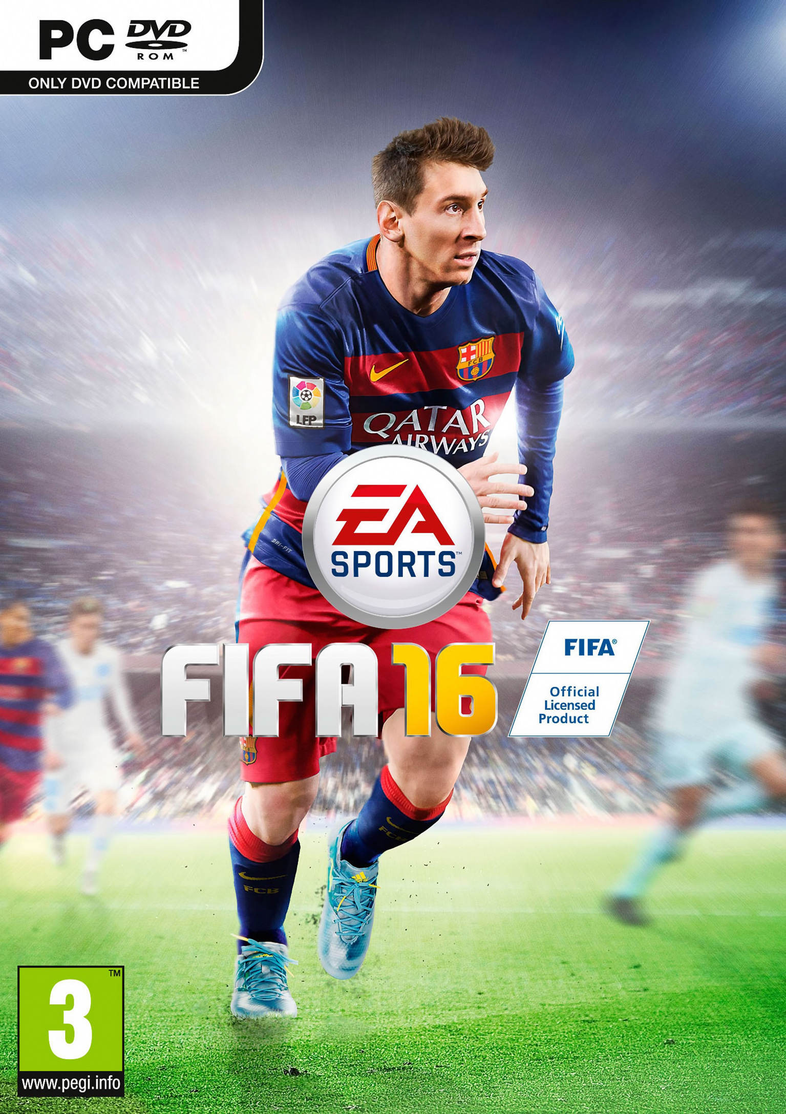 FIFA 16 - predn DVD obal