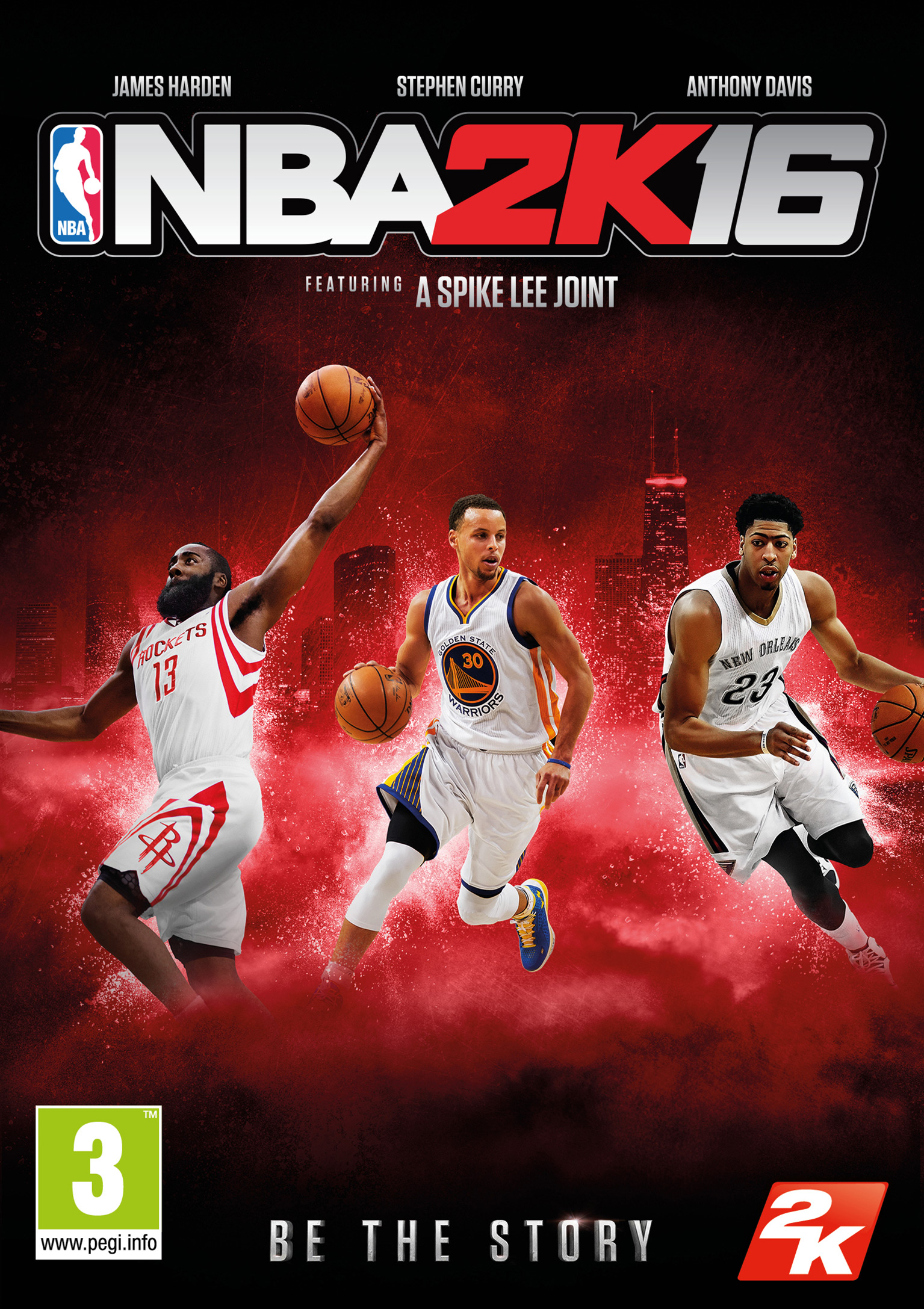 NBA 2K16 - predn DVD obal 2