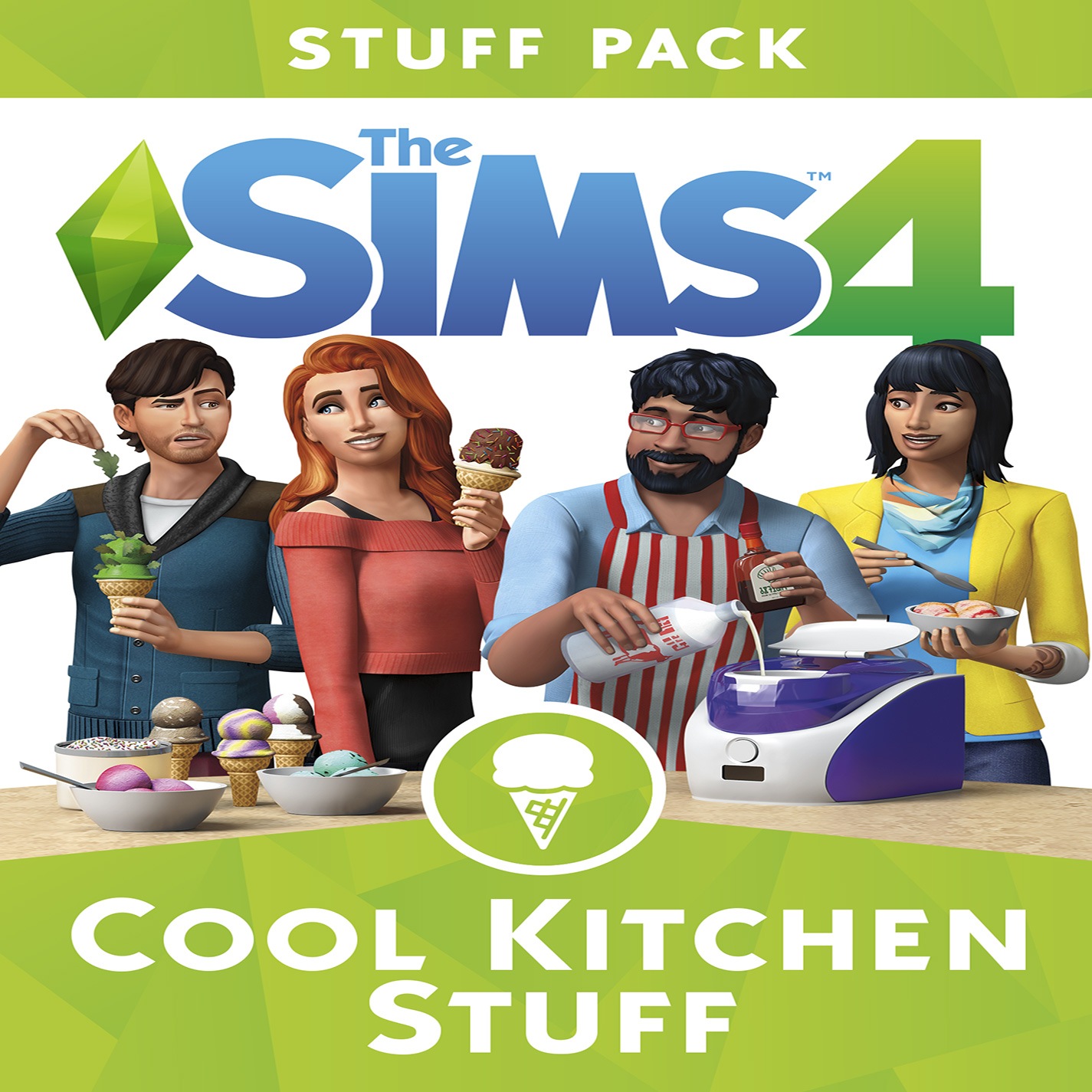 The Sims 4: Cool Kitchen Stuff - predn CD obal