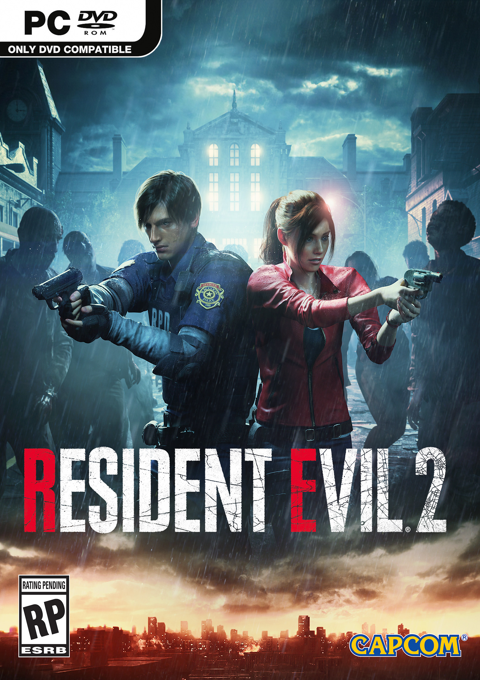 Resident Evil 2 (2019) - predn DVD obal