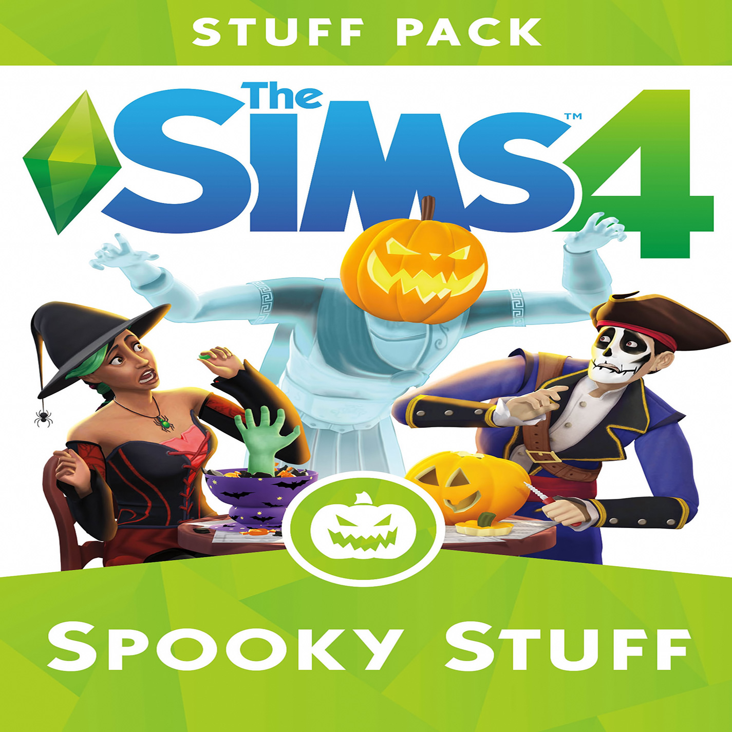 The Sims 4: Spooky Stuff - predn CD obal