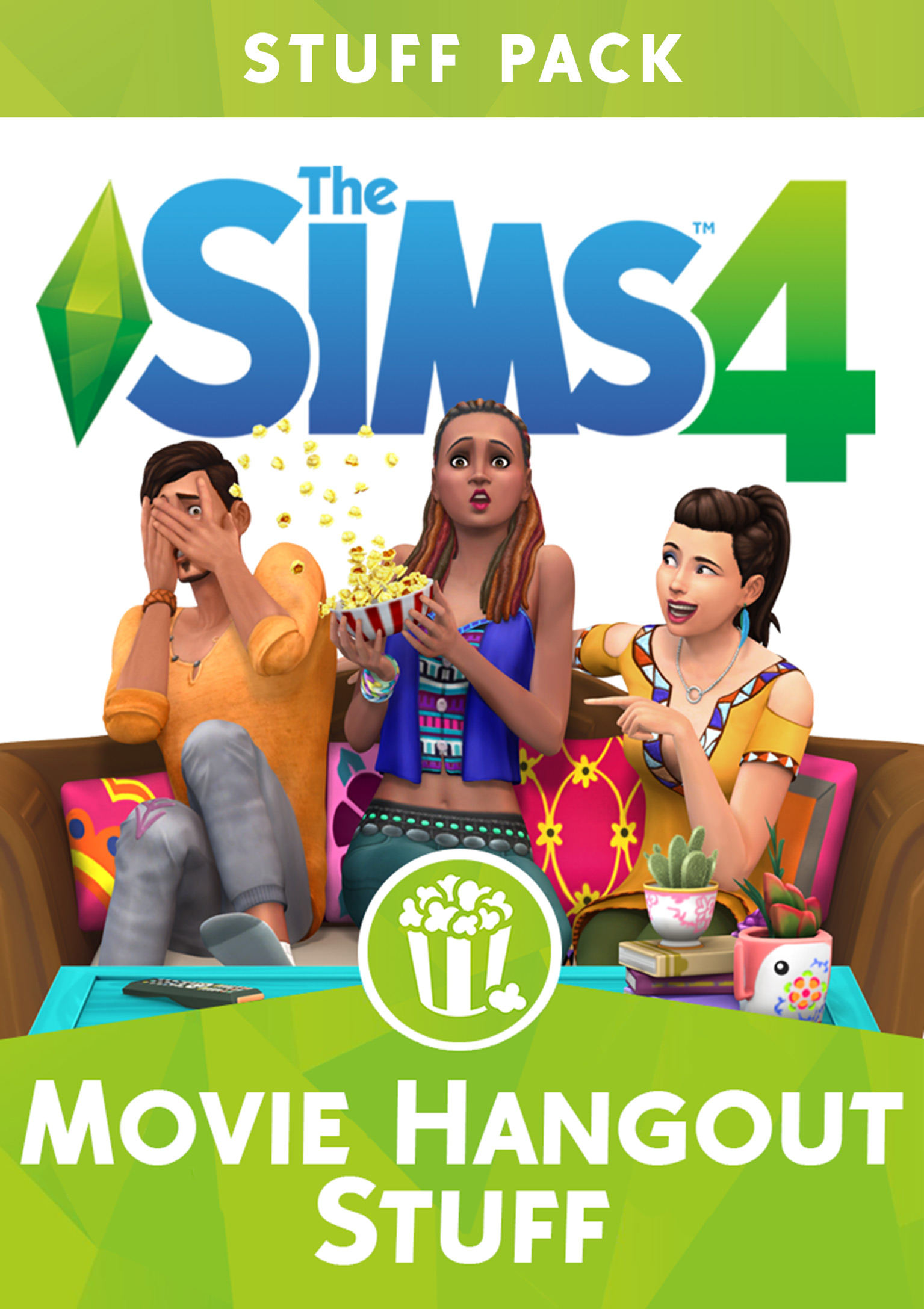 The Sims 4: Movie Hangout Stuff - predn DVD obal