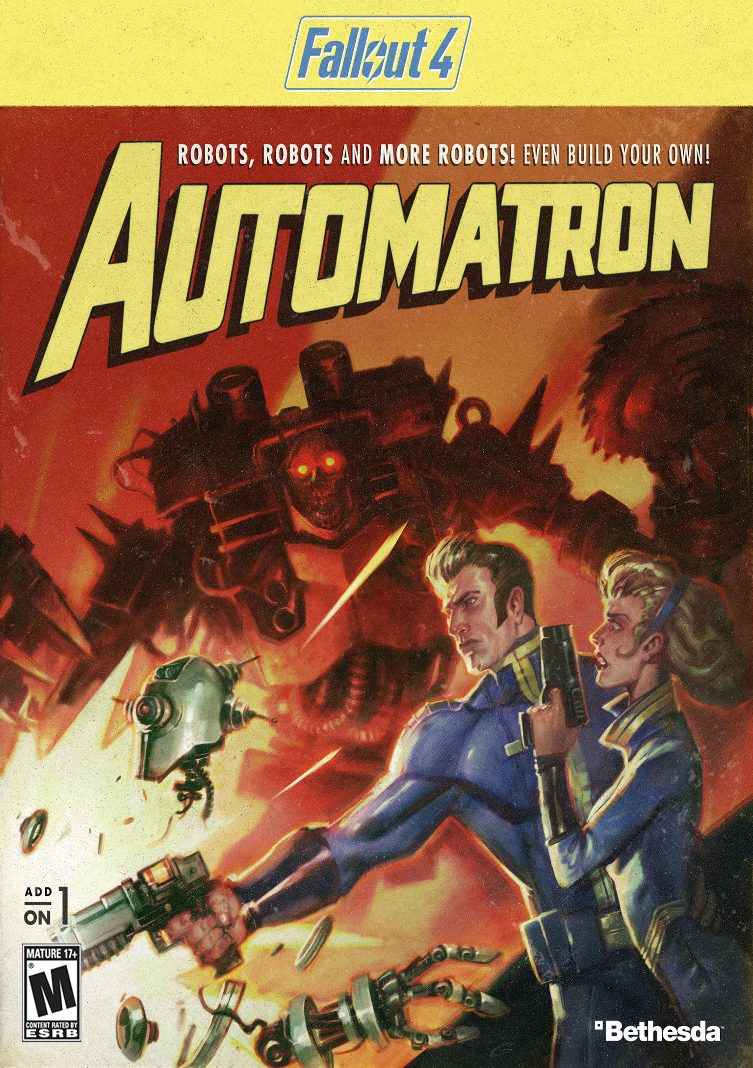Fallout 4: Automatron - predn DVD obal