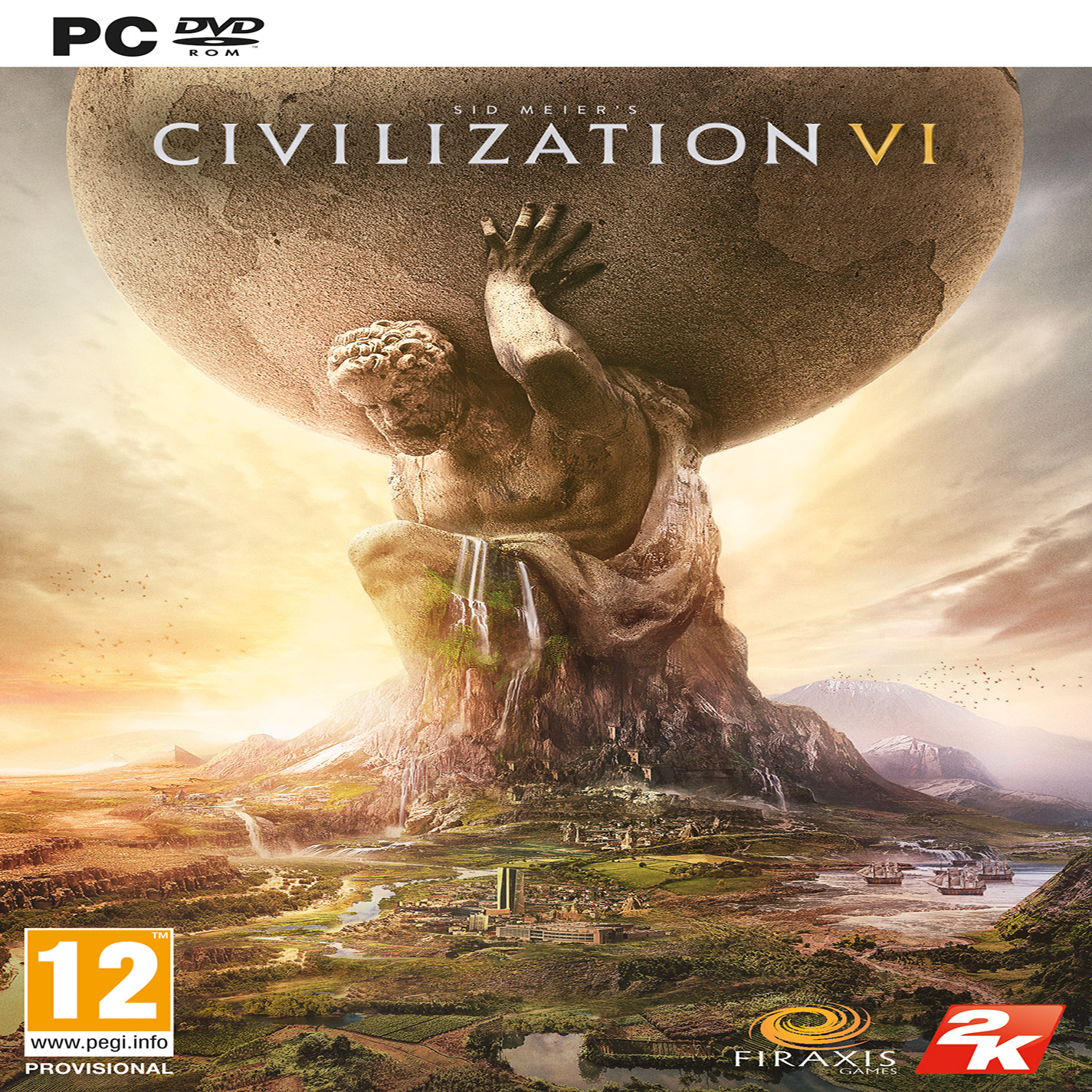 Civilization VI - predn CD obal